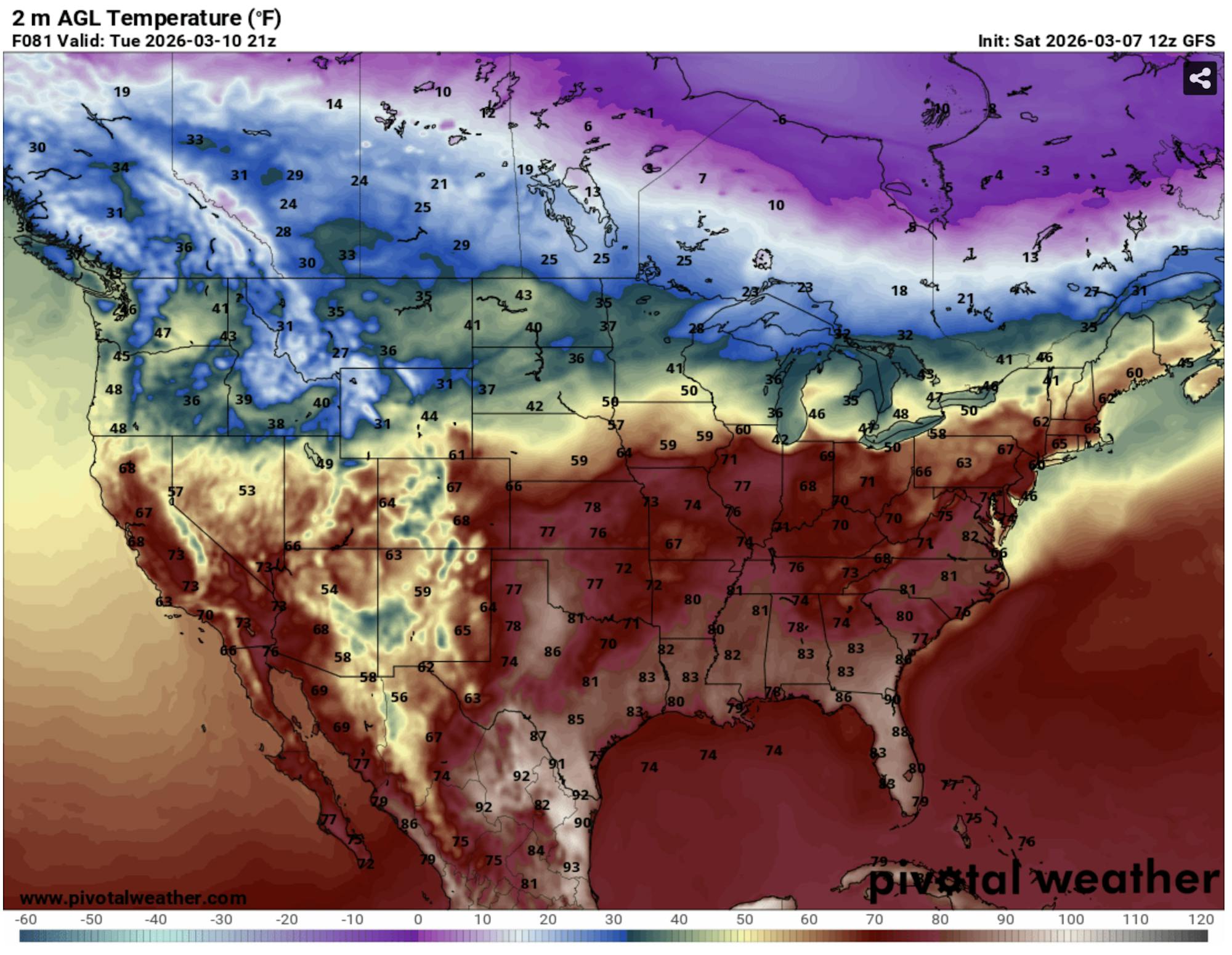 Spring Temperatures Arrive After Relentless Cold Weather 