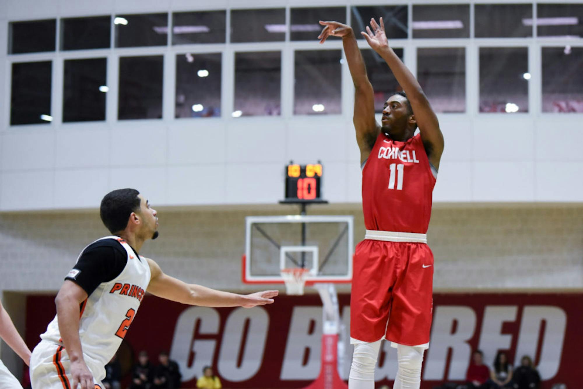Cornell couldn't quite knock off the Tigers after beating Penn the night before.