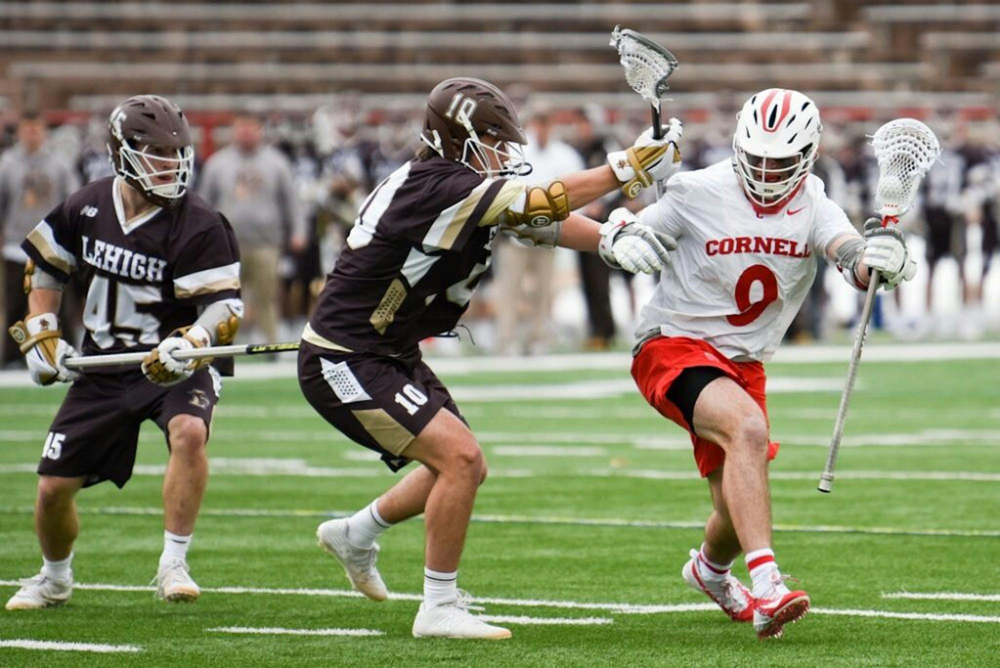 Cornell improved to 2-0 with a win over Lehigh.