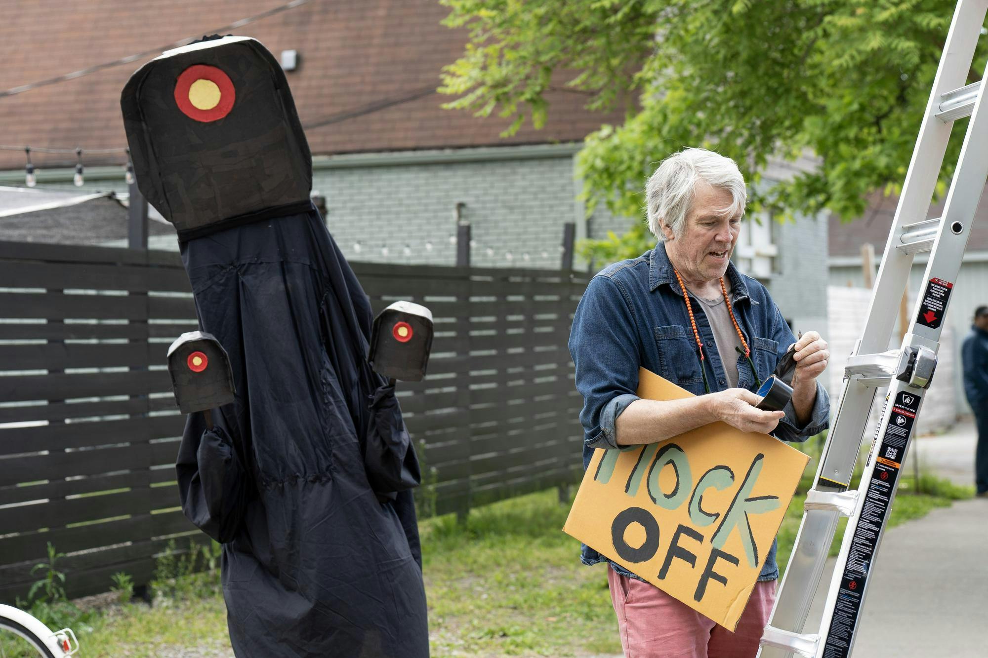 Life Sized Flock Puppet