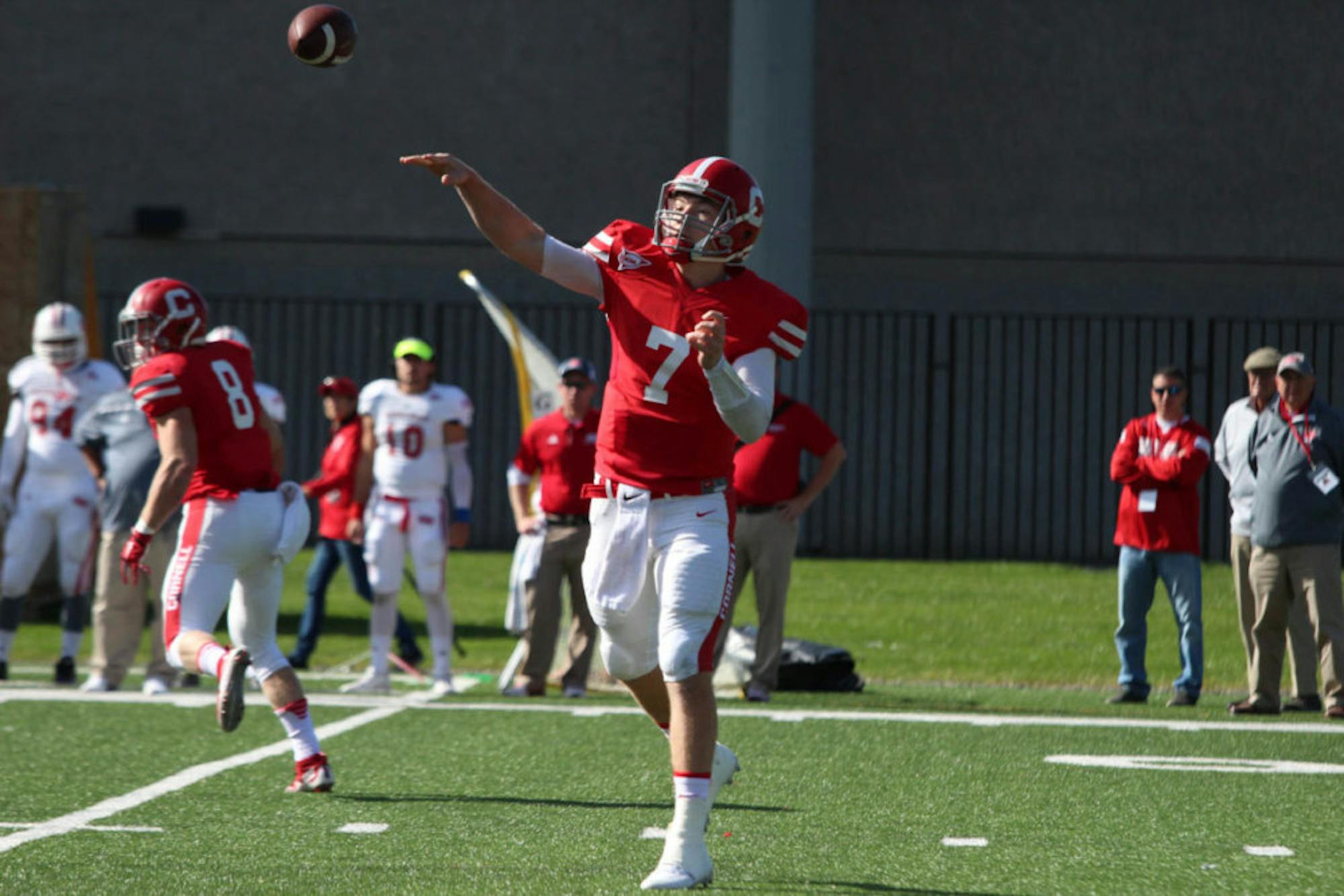 Sophomore quarterback Dalton Banks will seek to turn around the Red's recent struggles against Princeton on Saturday.