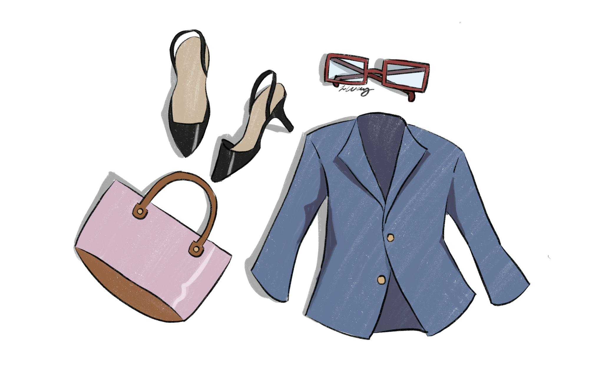 women's workwear graphic 