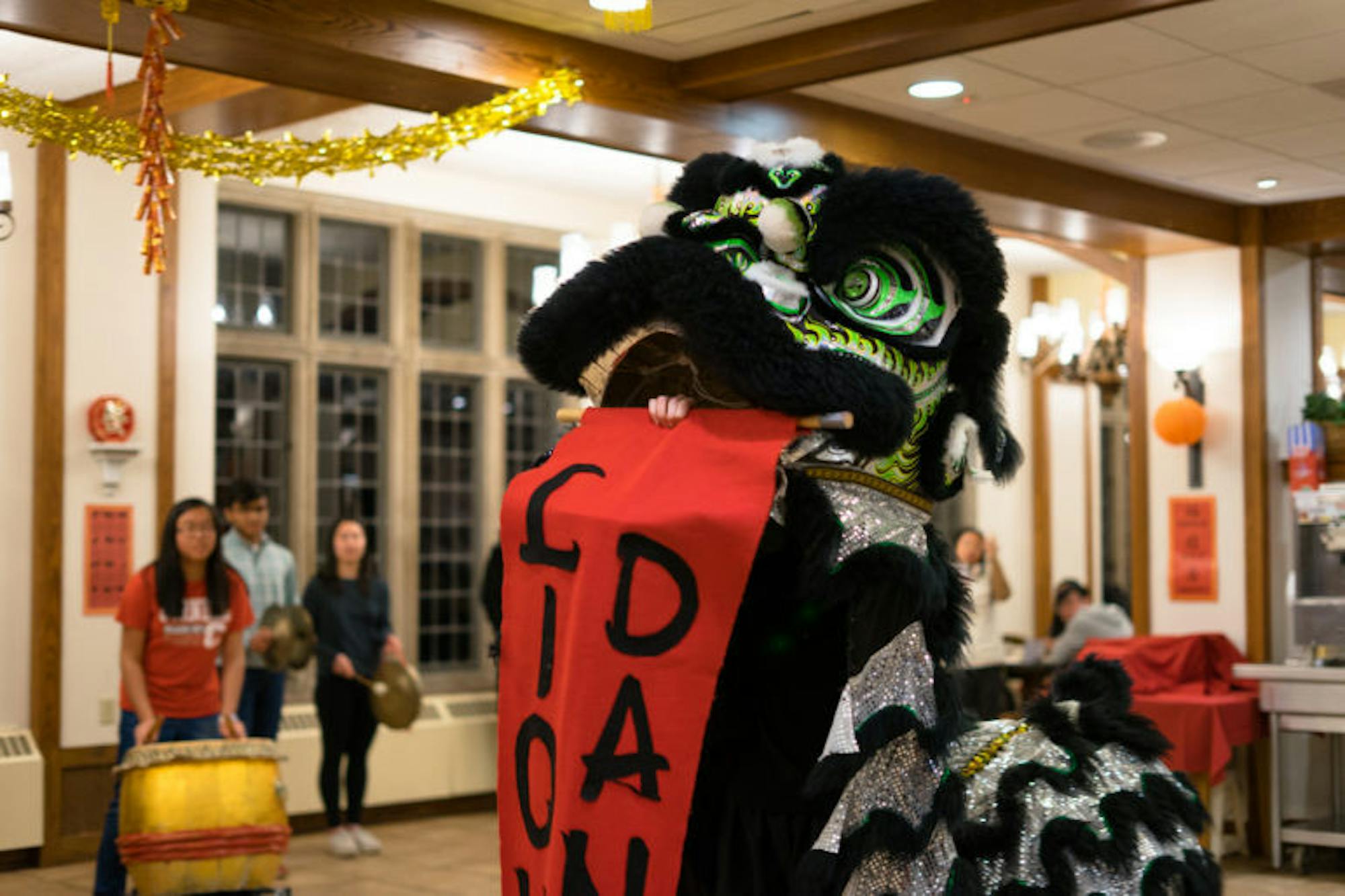 Dragon fires up a crowd at Okenshields.