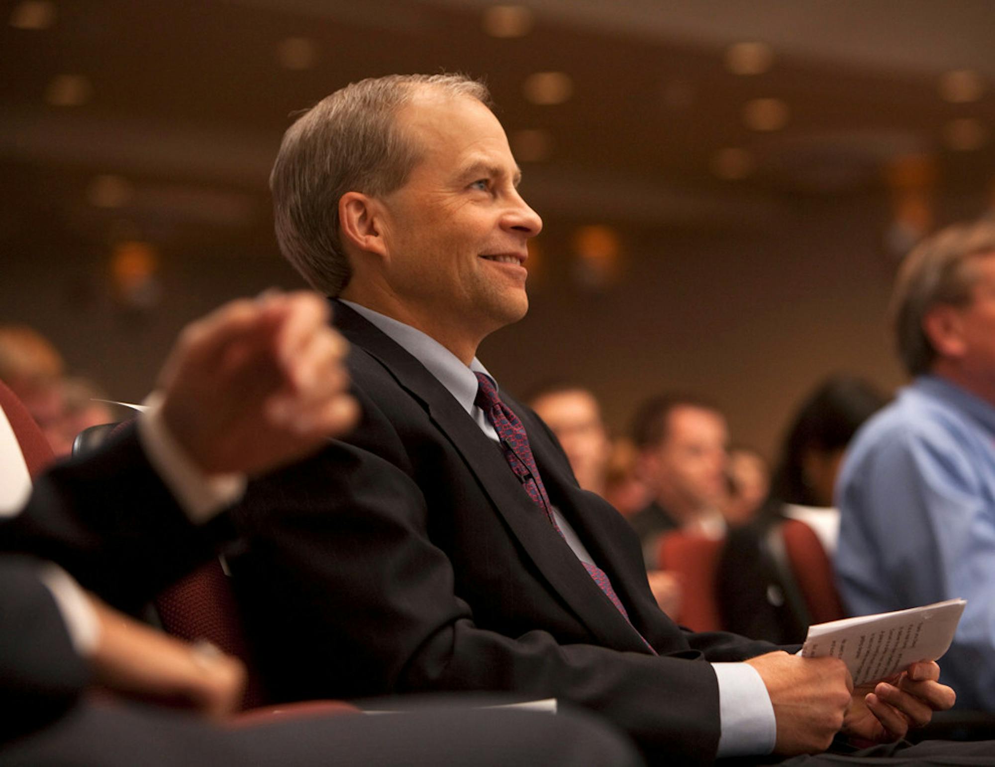 H. Fisk Johnson '79, the CEO of SC Johnson who gave $150 million to endow the College of Business in 2017.