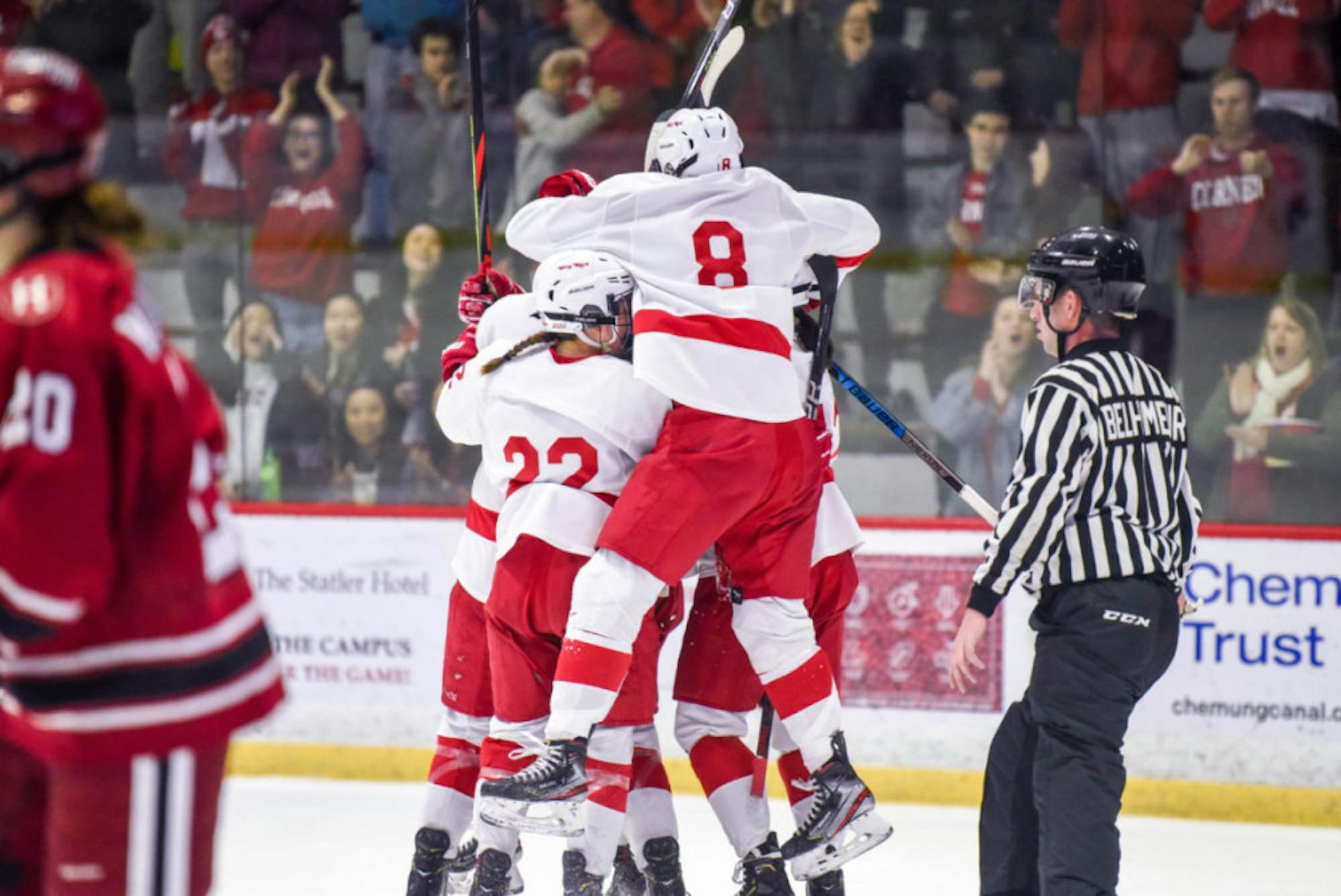 Four goals were plenty to advance Cornell to the ECAC Final.