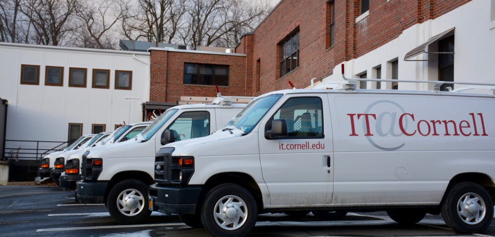 Cornell-IT-vans-parked-outside-of-120-Maple-Ave.-home-of-the-IT-Security-Office-