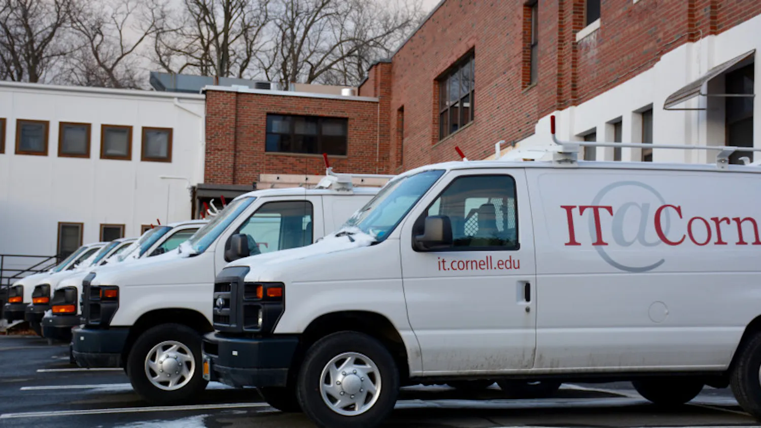 Cornell-IT-vans-parked-outside-of-120-Maple-Ave.-home-of-the-IT-Security-Office-