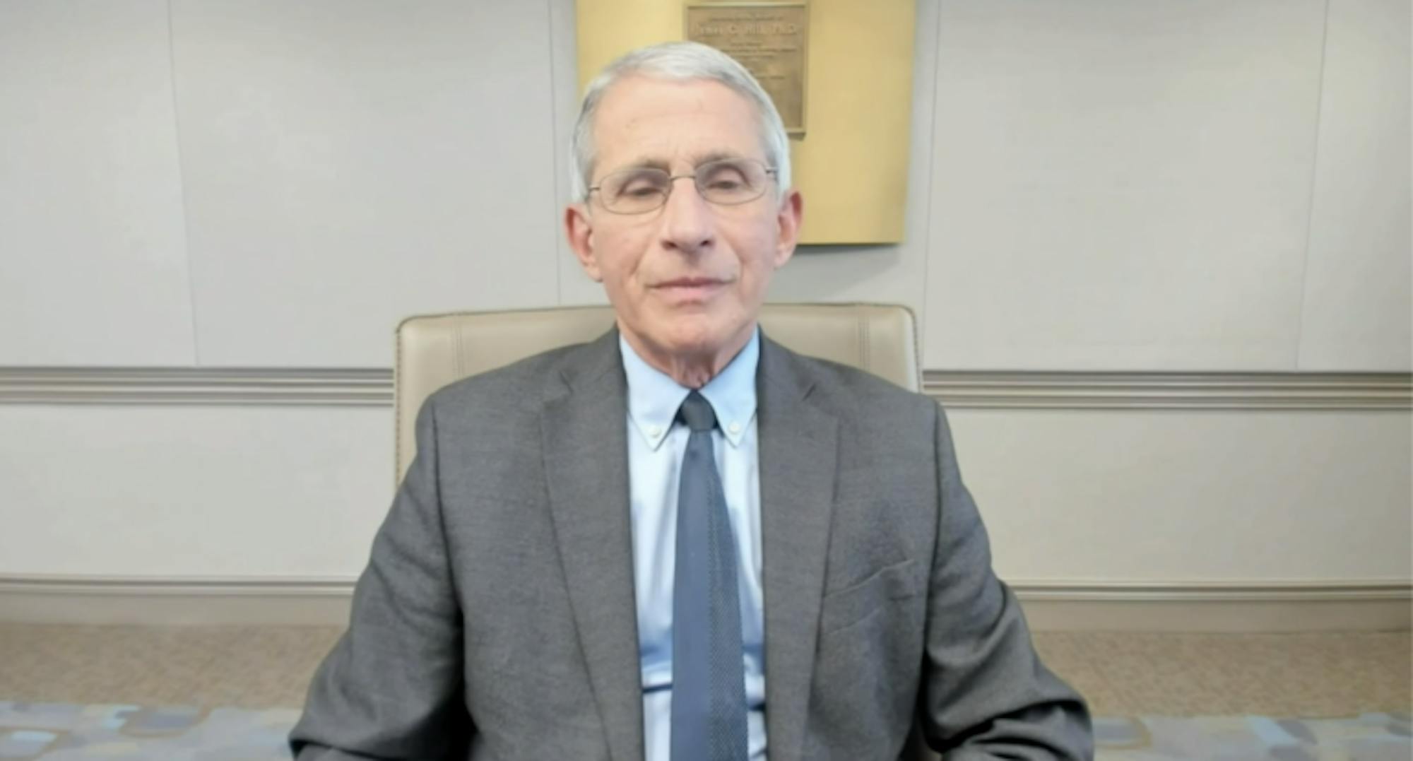 Fauci spoke to the graduating masters, PhD and medical students of Weill Cornell Medicine remotely, as part of their virtual graduation ceremony.