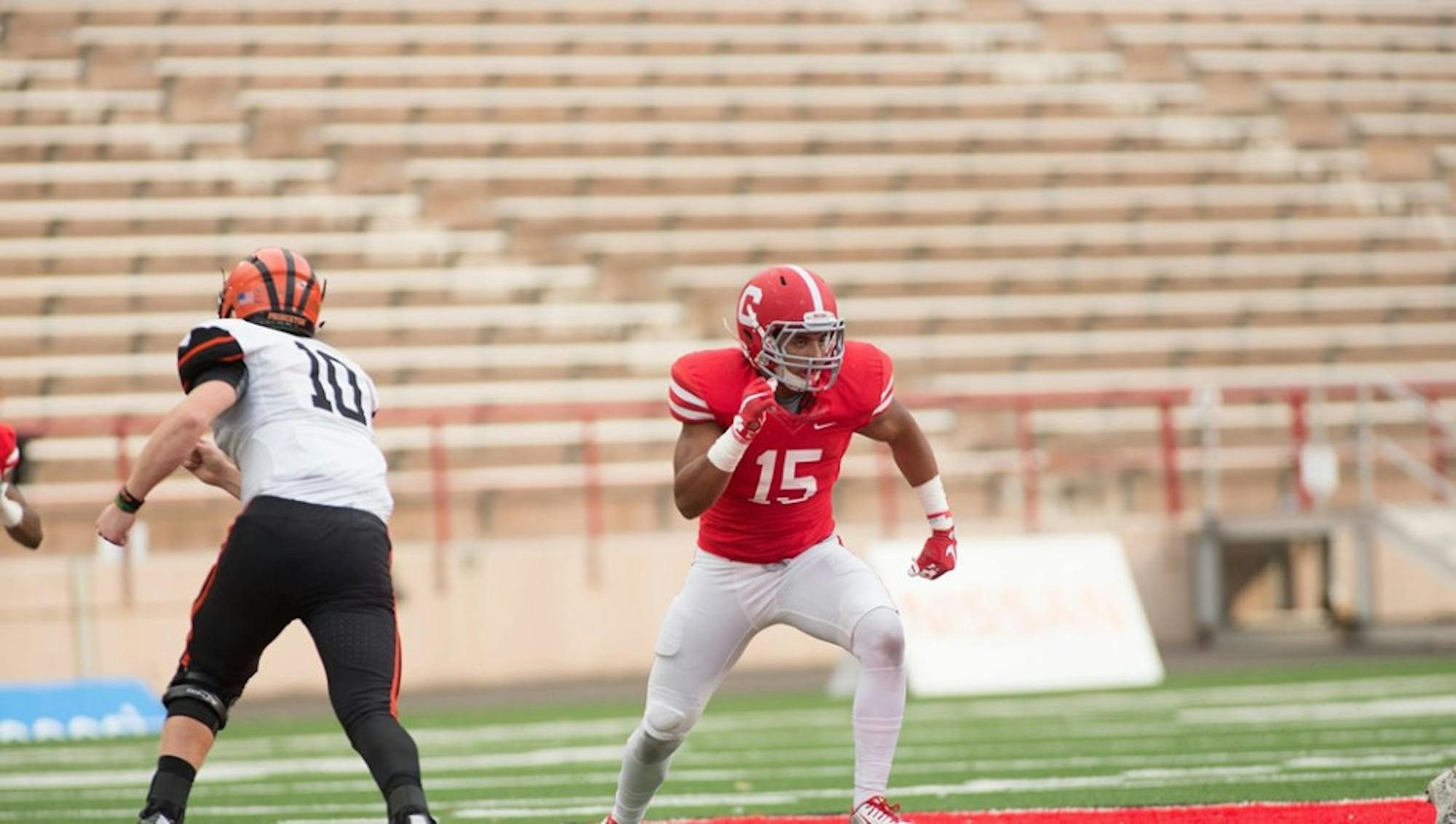 Senior Maxwell McCormick is a returning linebacker for what's been described as a deep linebacking core.