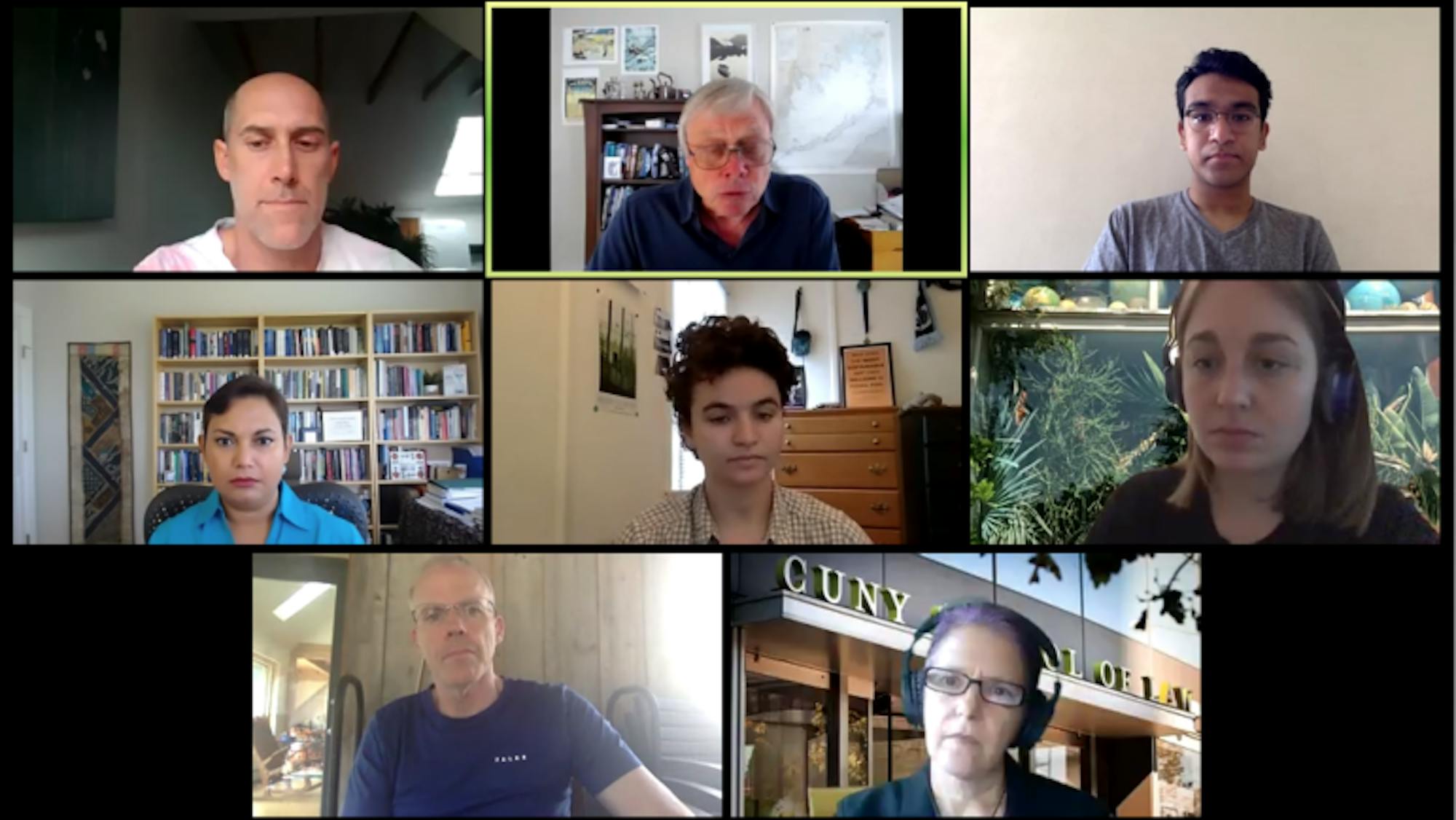 Howarth and Sims joined Syracuse University's Dr. Farhana Sultan, geology, CUNY Law School's Prof. Rebecca Bratspies, environmental law, and Middlebury's Bill McKibben, environmental studies, to release the letter calling for the divestment of New York's Common Retirement Fund.