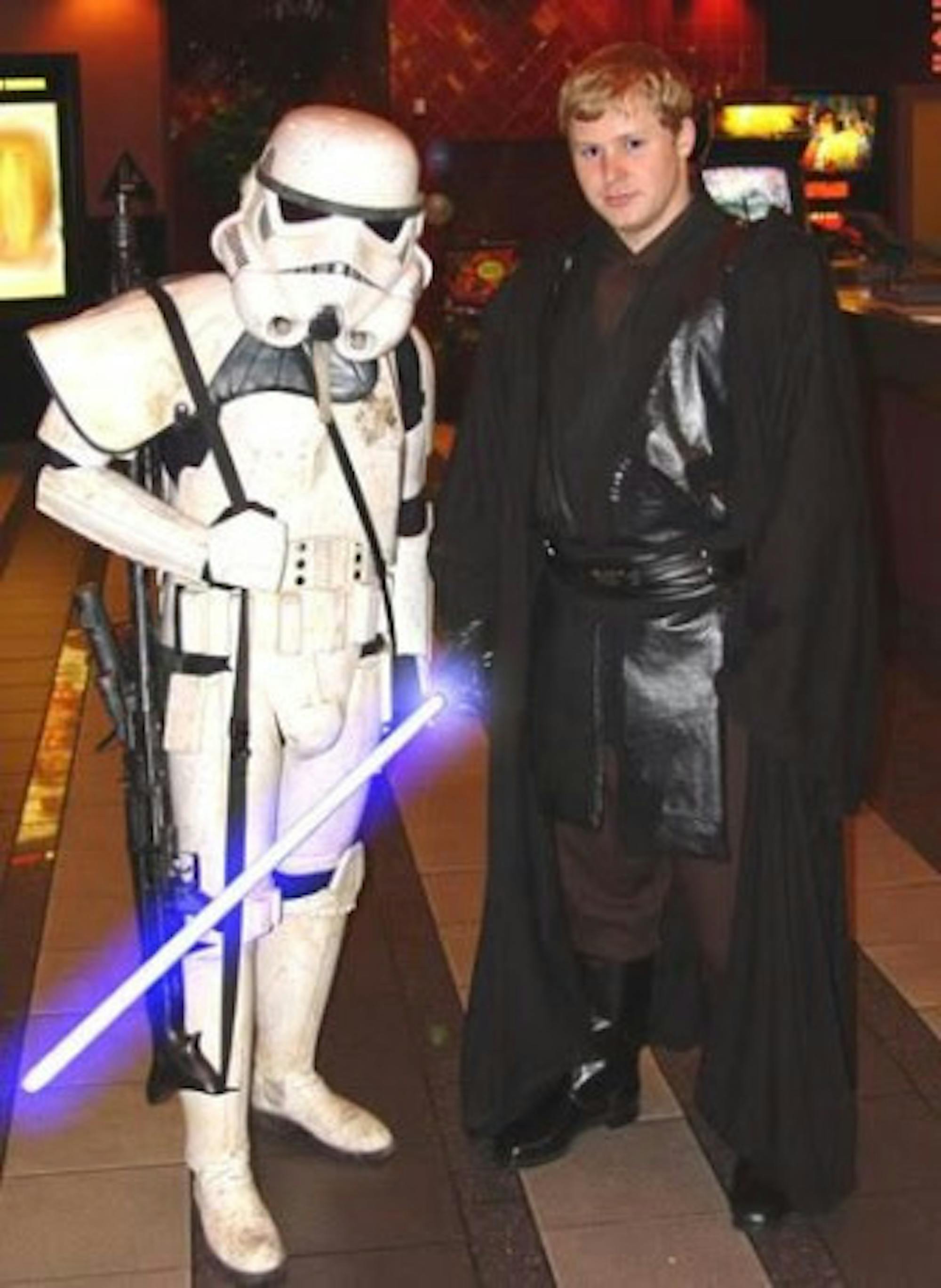 Some of Corley's previous costume work.