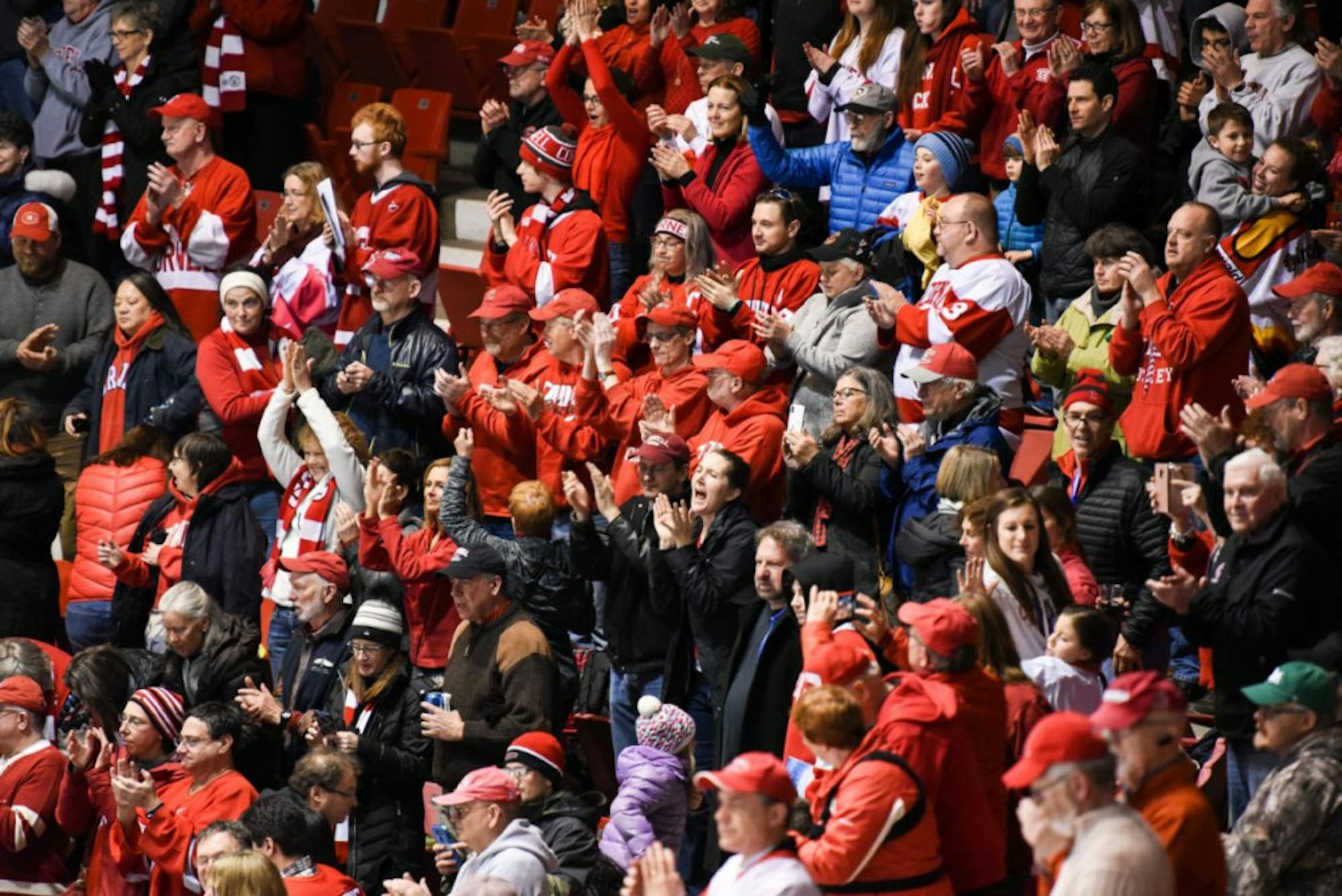 Cornell and Clarkson face off at 7:30 p.m. Saturday.