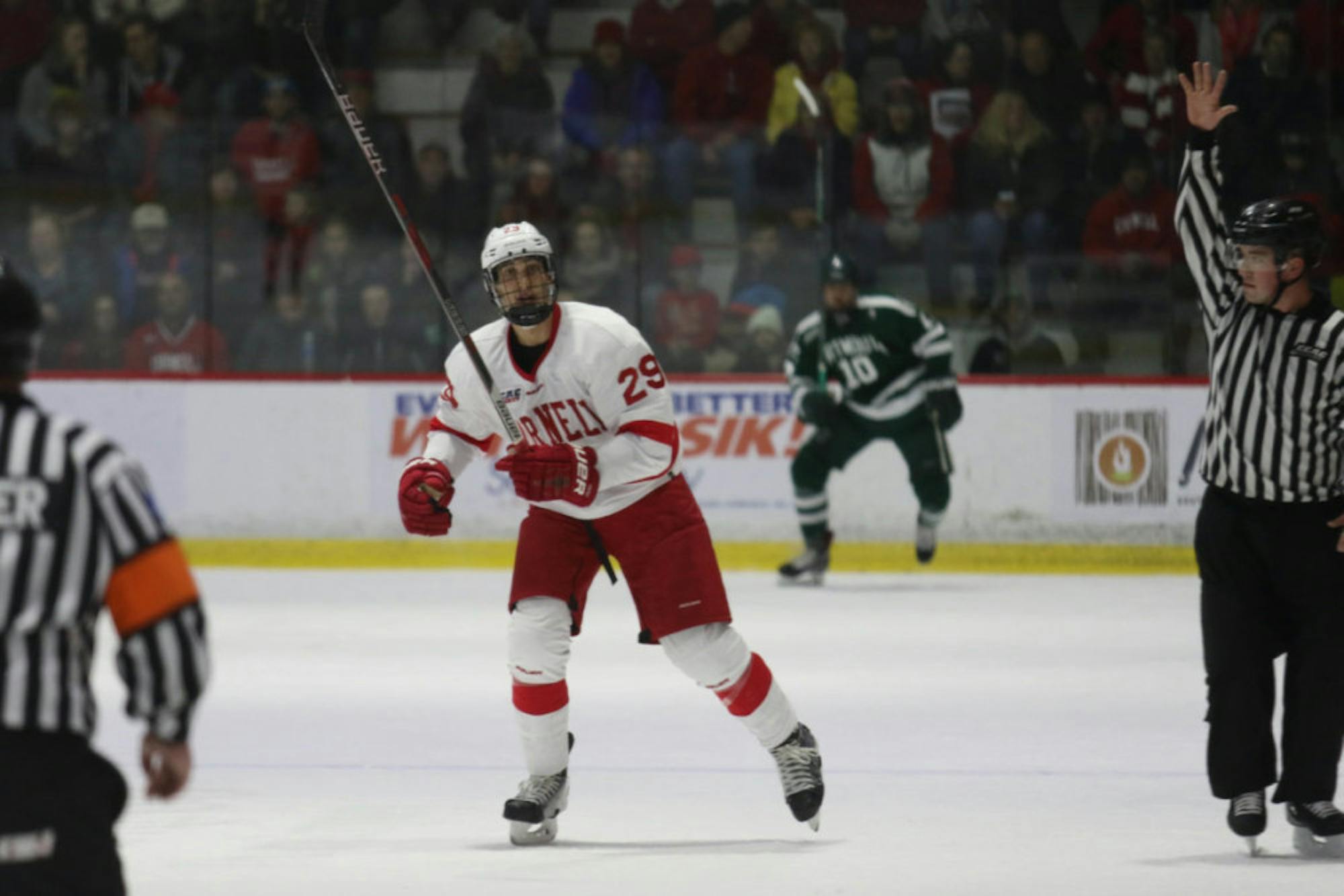 Alec McCrea was named the ECAC's best defensive defenseman last season.