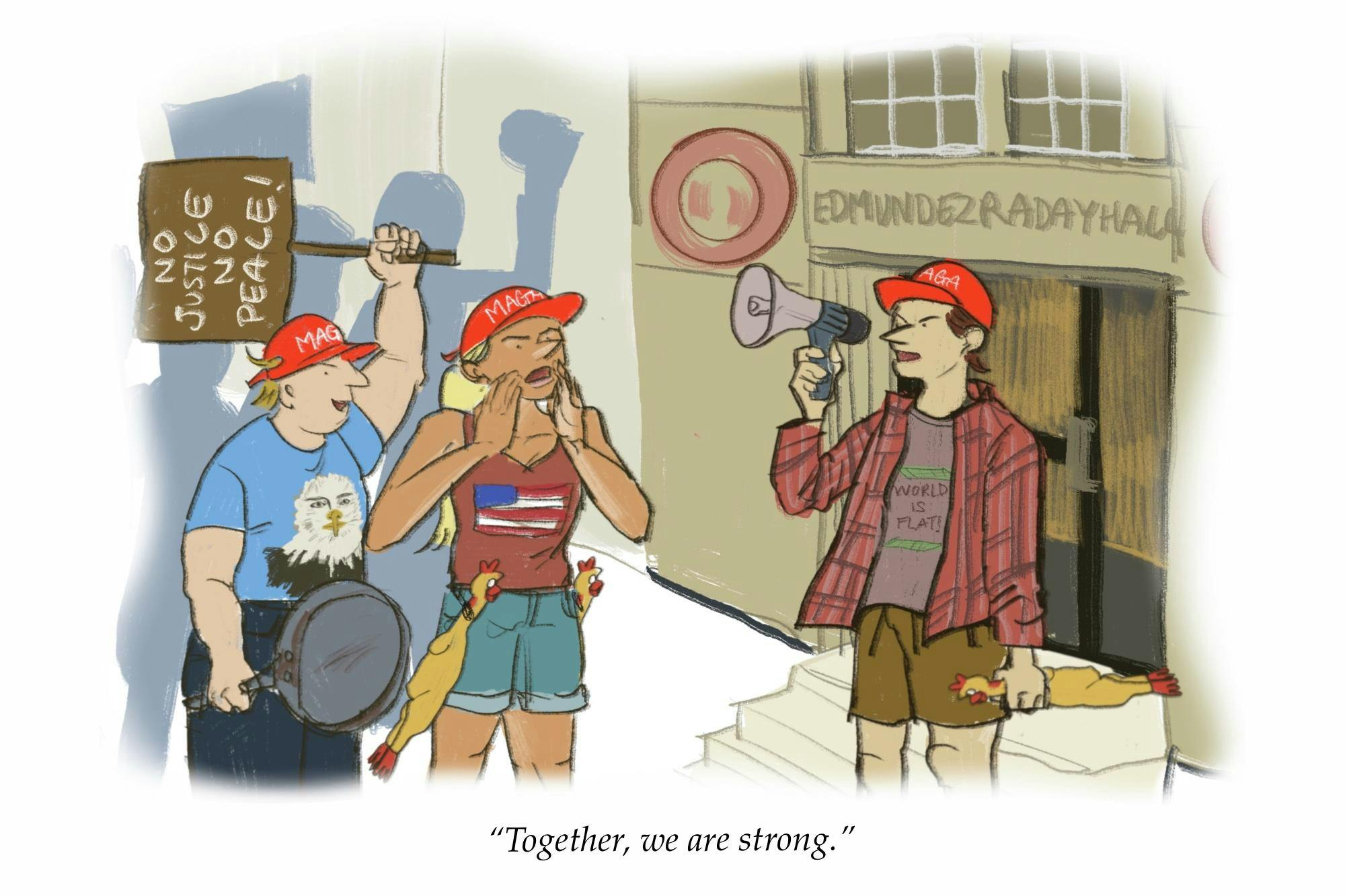 MAGA Protest 