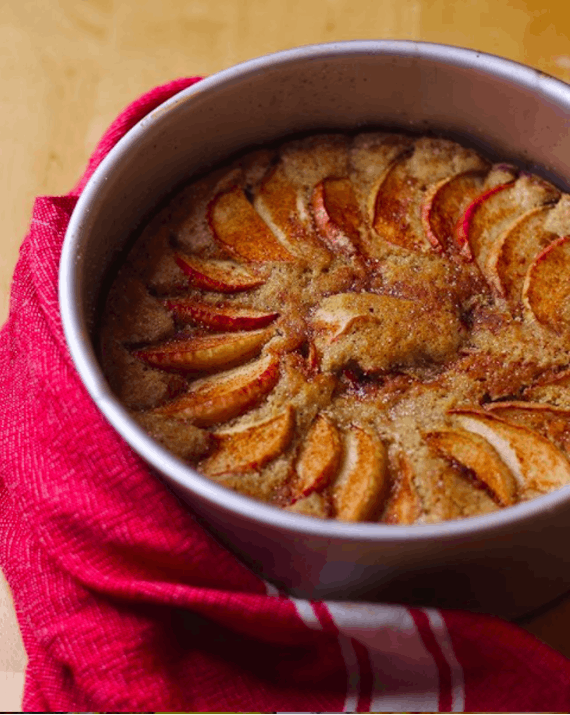 One of Scheck's latest apple pie creations. (Courtesy of Jeremy Scheck)