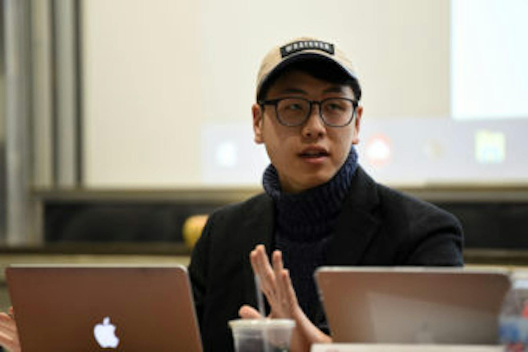 Jung Won Kim '18, the current Student Assembly president.