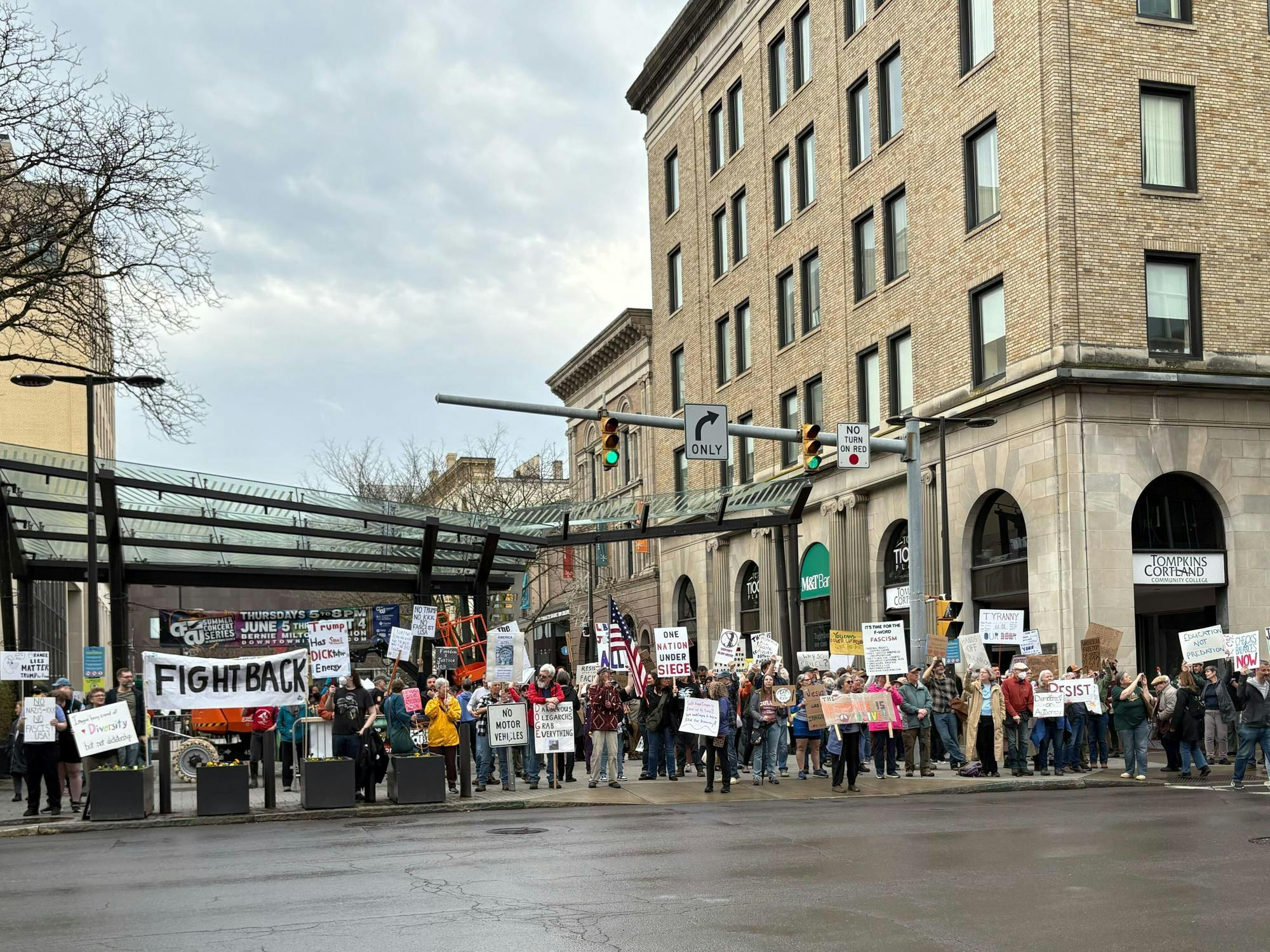 Messages of Unity, Resistance Bring Together Community at National Day of Action Protest