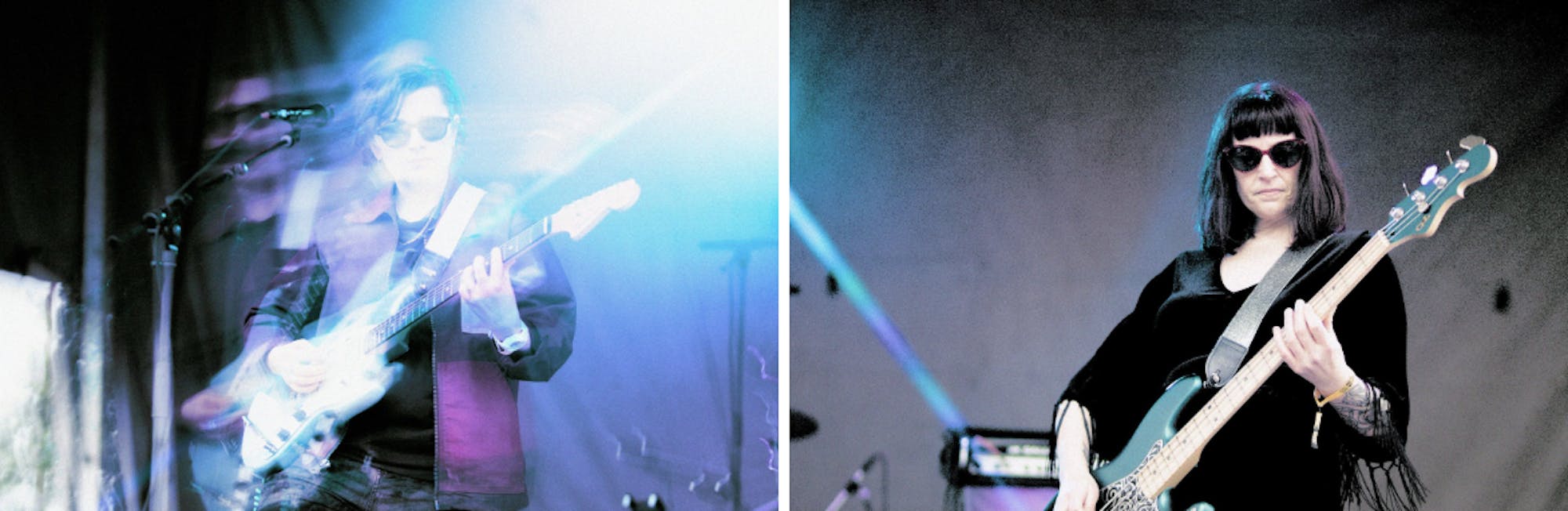 Vivid Bloom performing at Boston Calling 2025. Courtesy of Arina Zadvornaya.