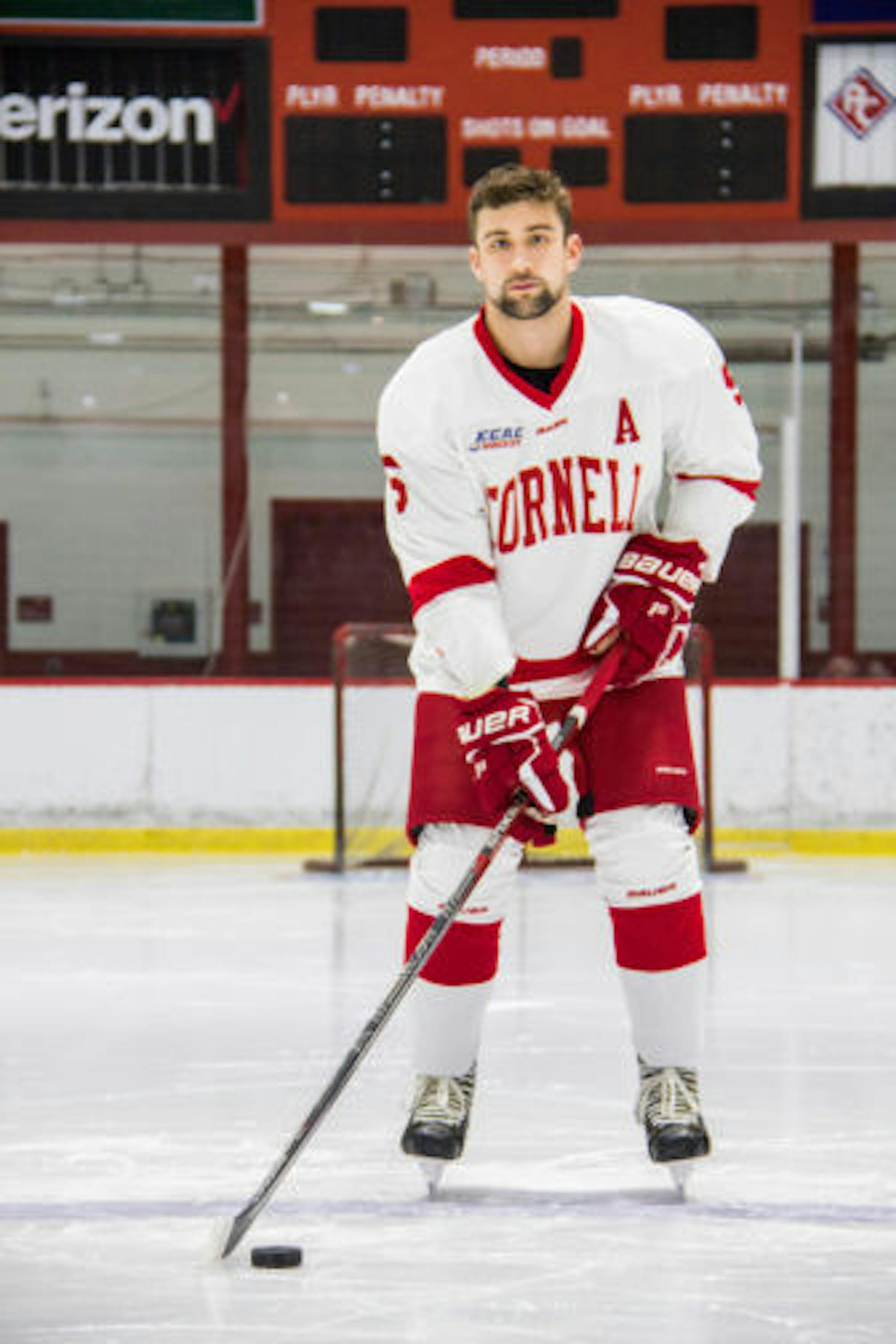 Nuttle never played the penalty kill before coming to Cornell. Evolving into a defensive defenseman quickly became his niche.