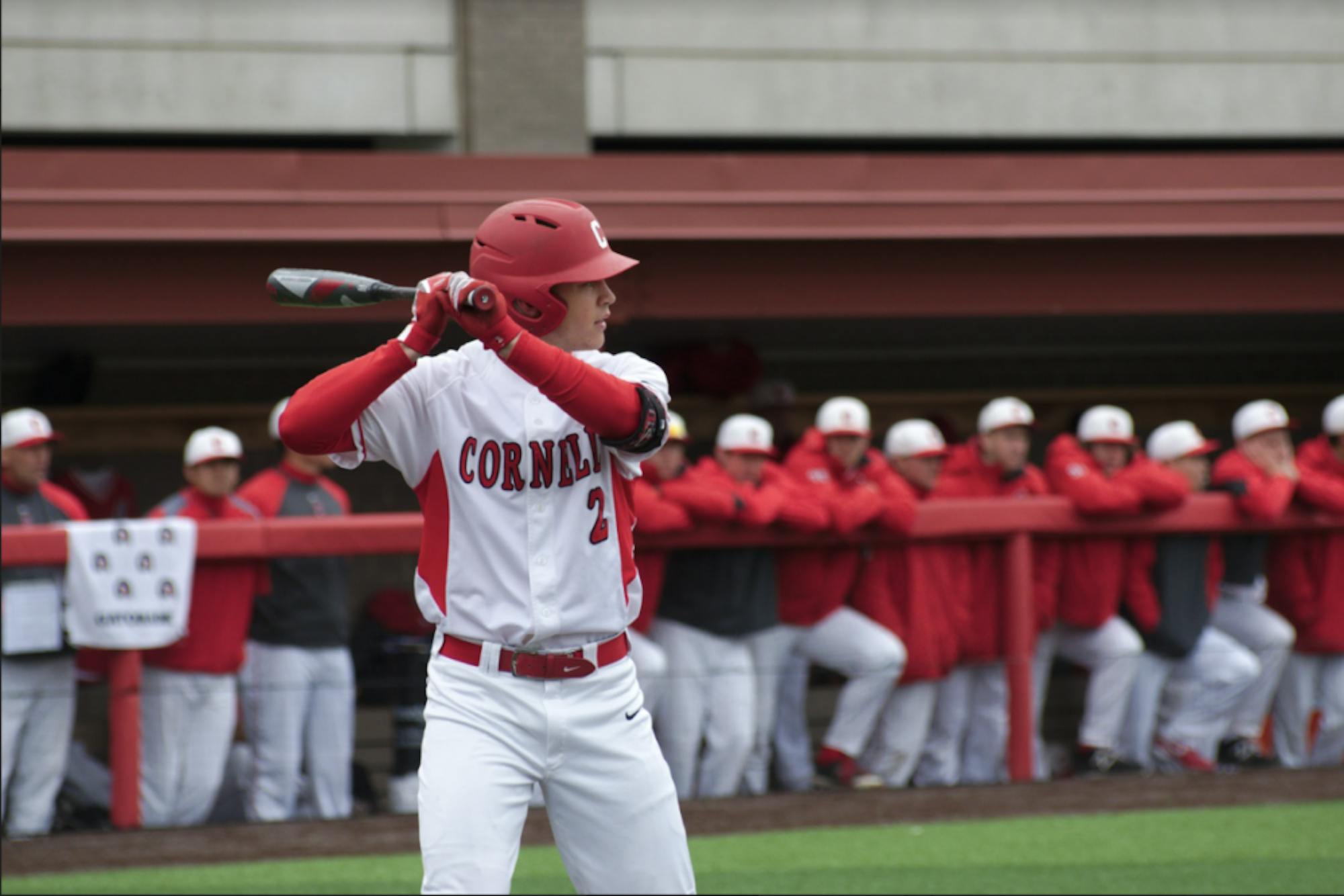 At the plate, Bitar leads his team in batting average and RBIs.