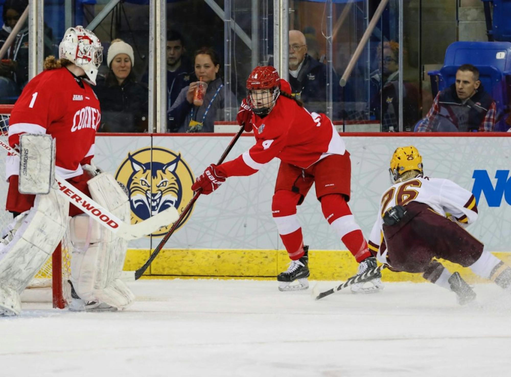 The Red ran into a formidable Minnesota in the Frozen Four.