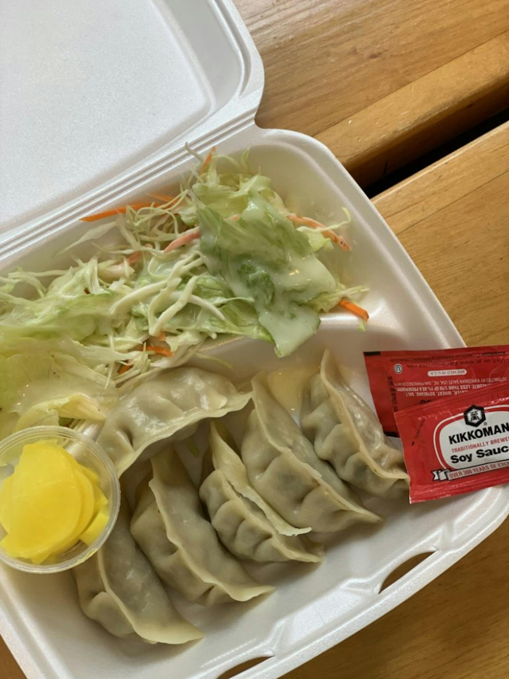 Beef dumplings. (Sadie Groberg/Sun Contributor)