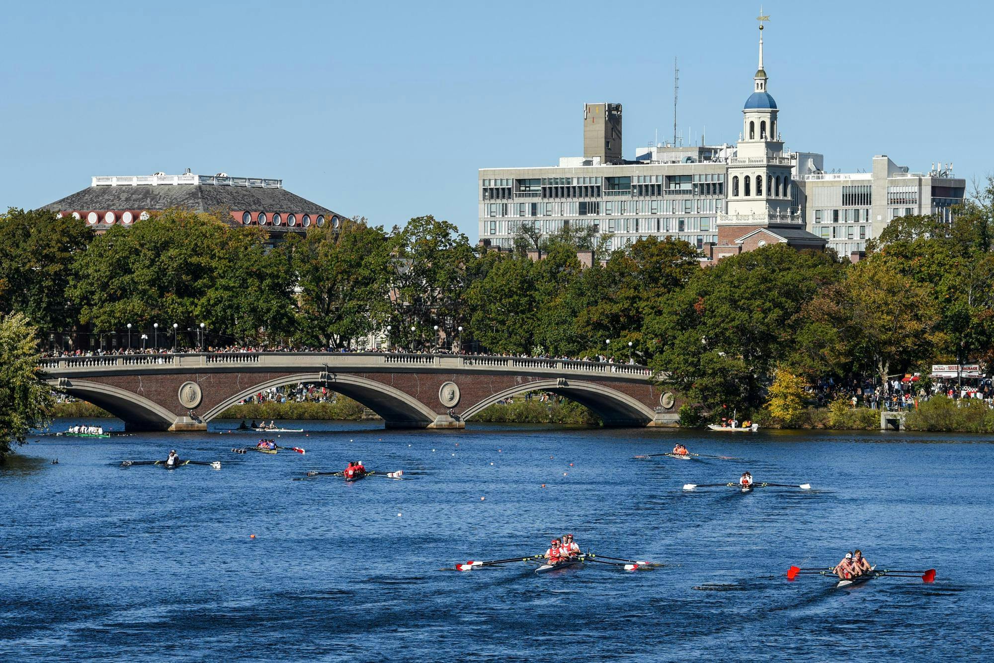 Cornell Rowing Competes at the Head of the Charles Regatta in Oct. 2021
