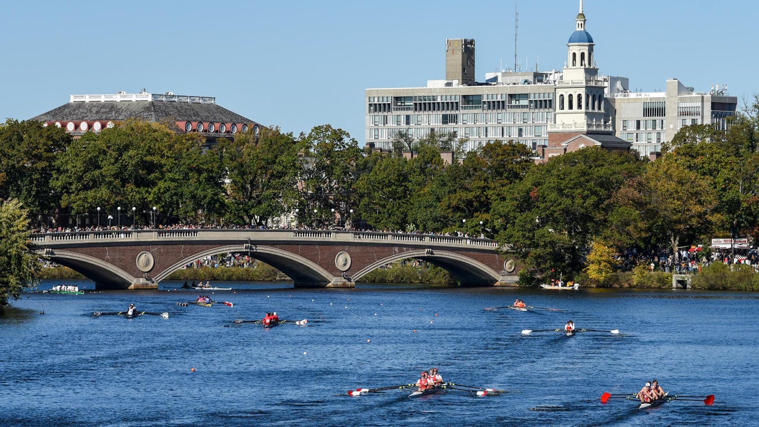 Cornell Rowing Competes at the Head of the Charles Regatta in Oct. 2021