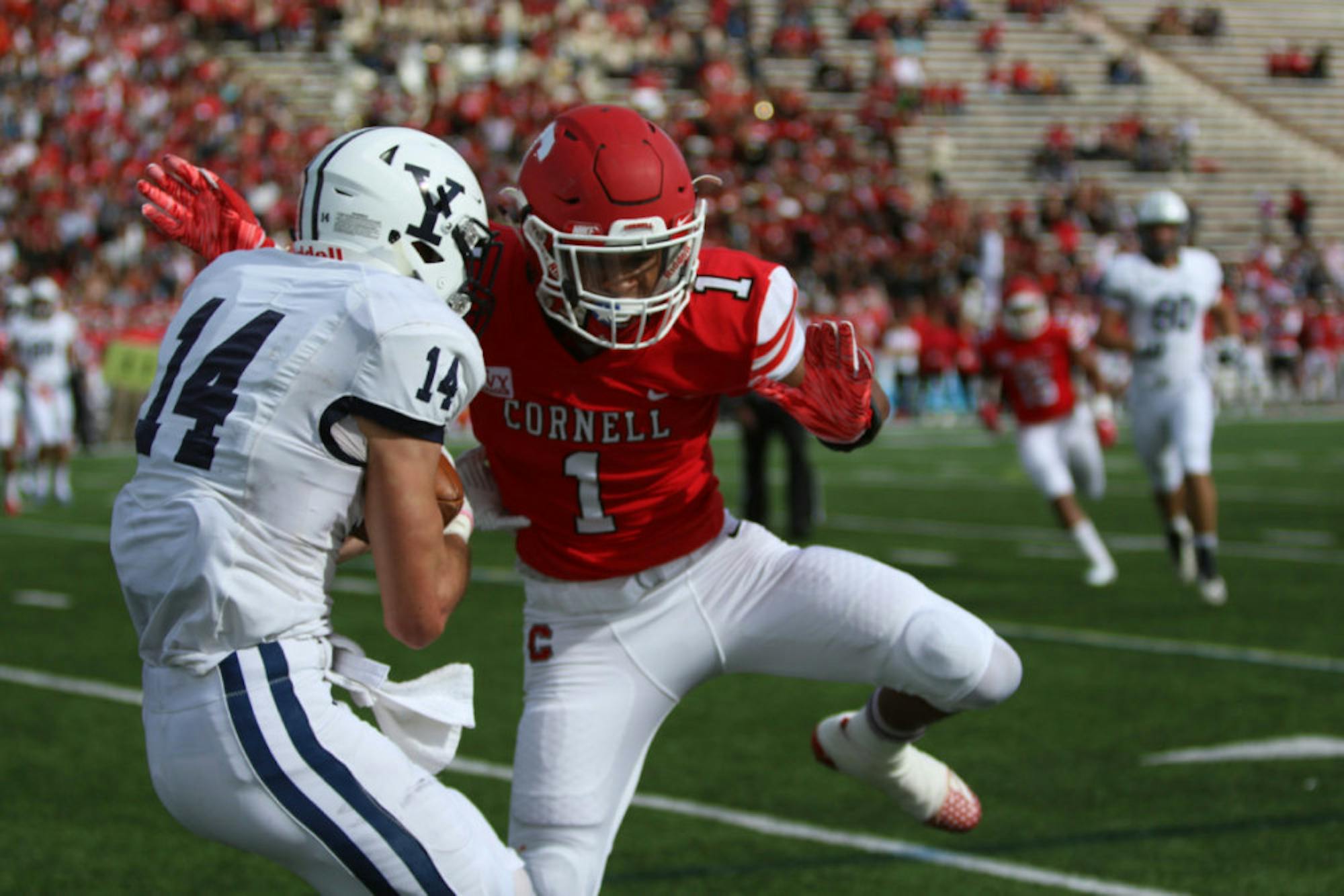 Sophomore cornerback Phazione McClurge and junior David Jones will be joined on the edges by senior D.J. Woullard, who will transition back to cornerback after starting the year at safety