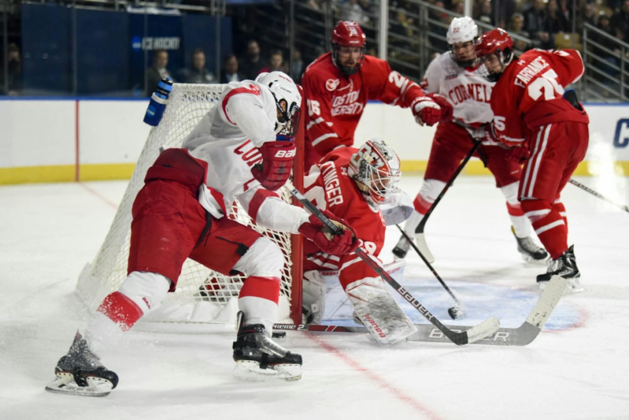 Cornell takes the ice Friday in its first meaningful game since being eliminated in the NCAA Tournament by B.U.