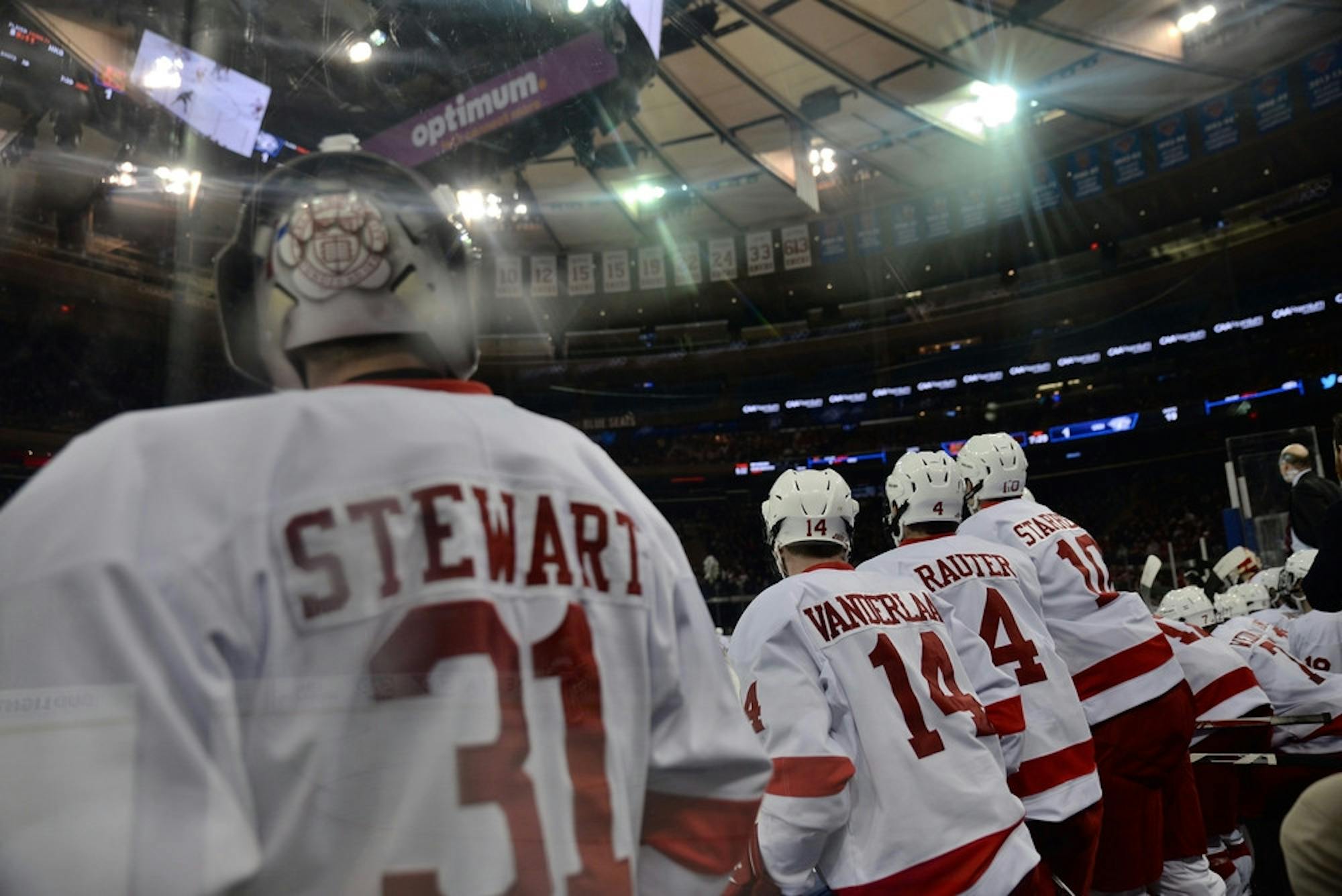 In a game that featured endless excitement, Cornell came out on top to improve to 3-3-2 in games at MSG.