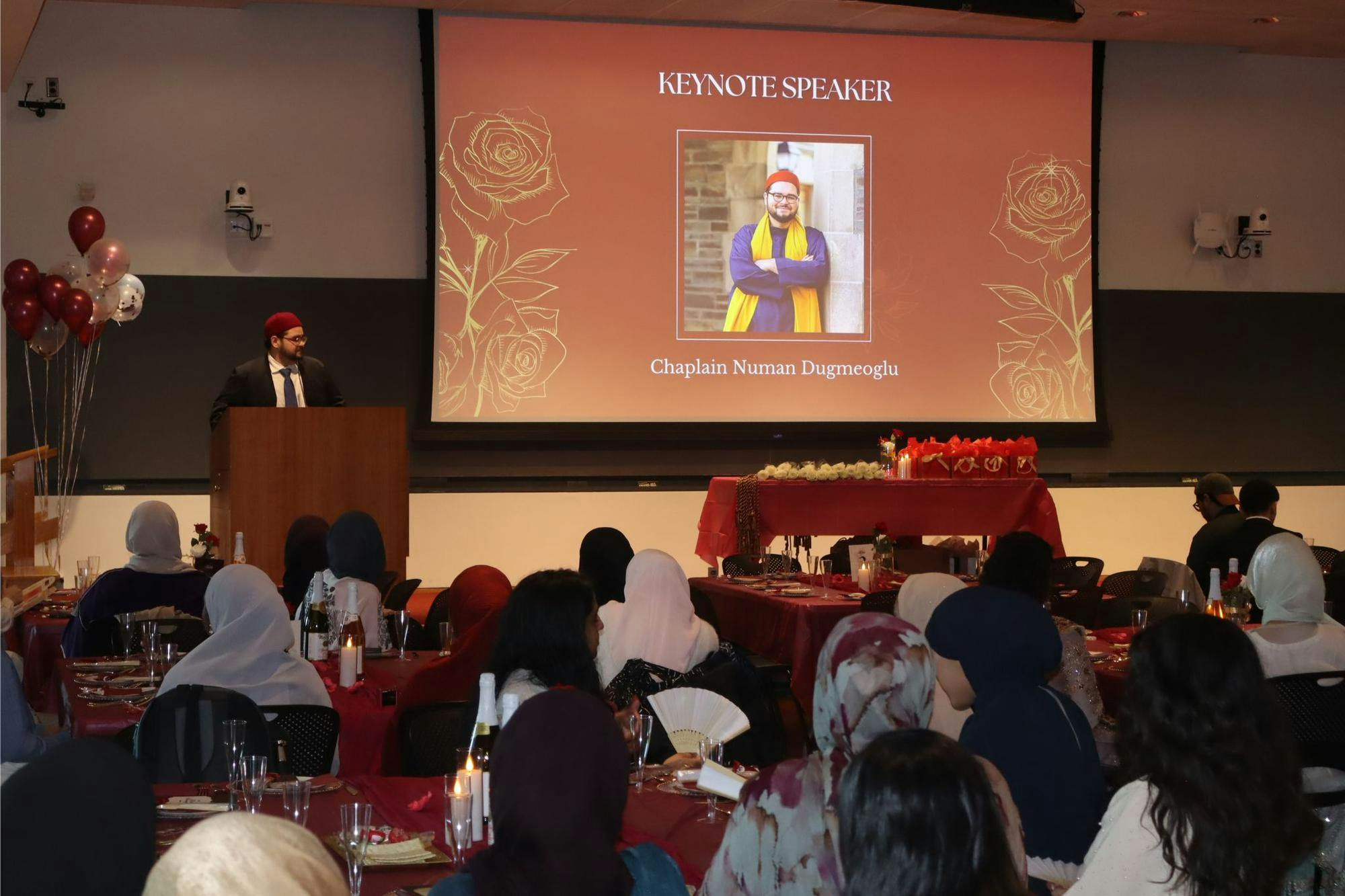 Students gather to listen to Cornell's Muslim Chaplain 