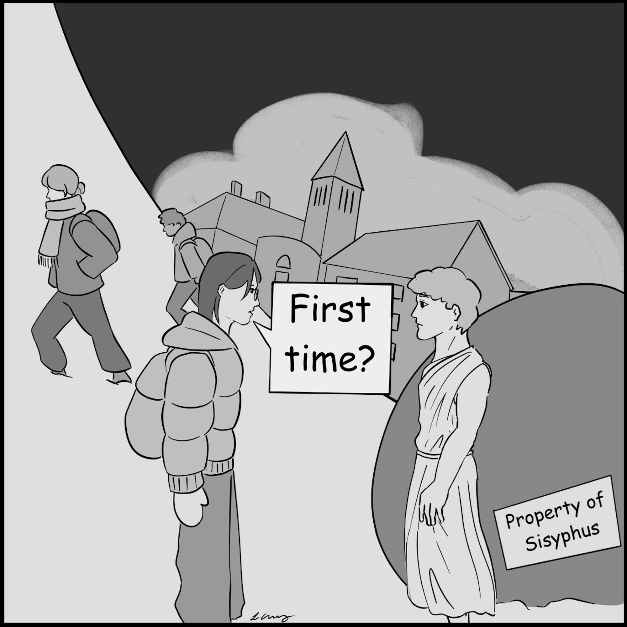 Sisyphus at the Slope