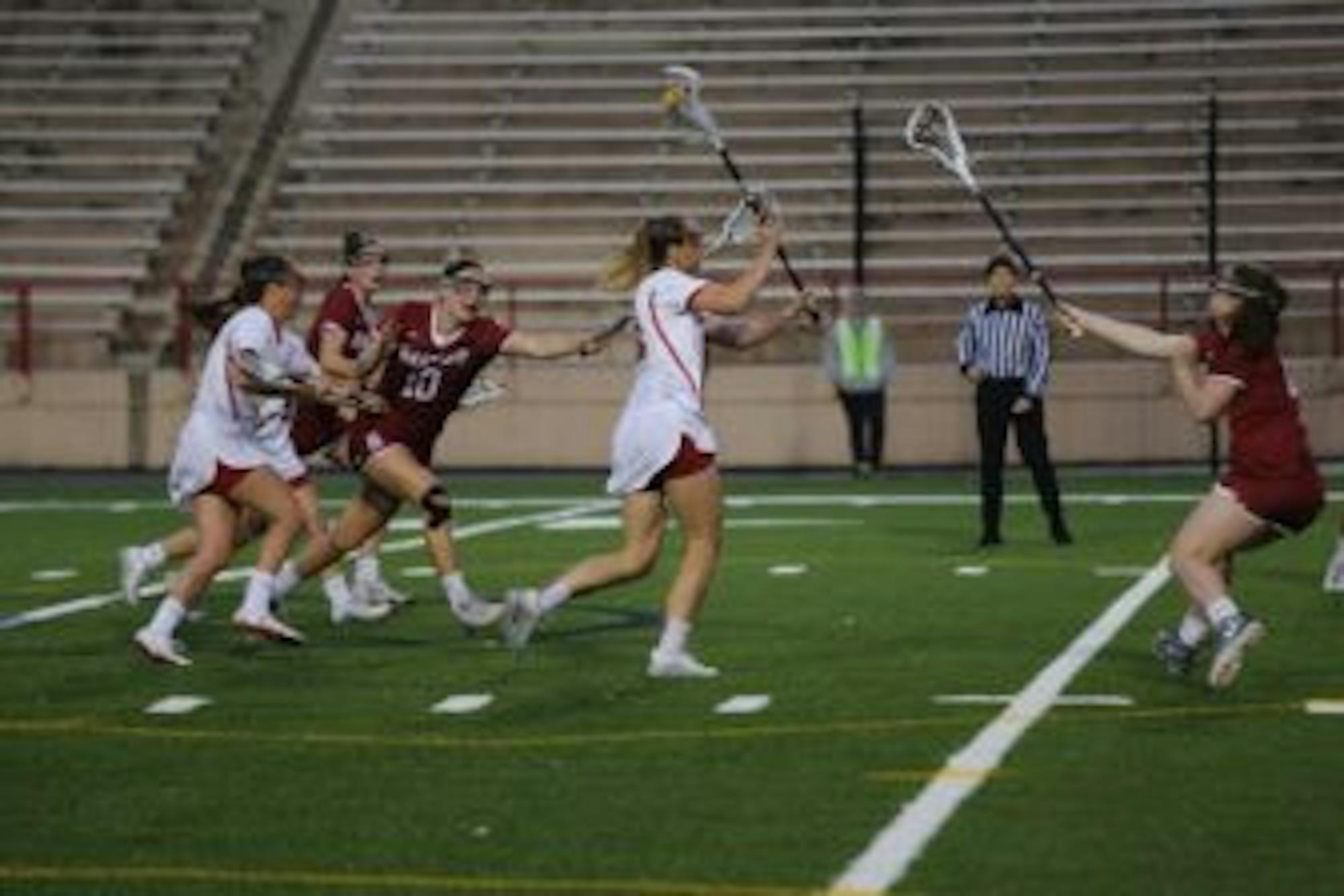 Senior captain Kritsy Gilbert had tow goals on the night on four shots.