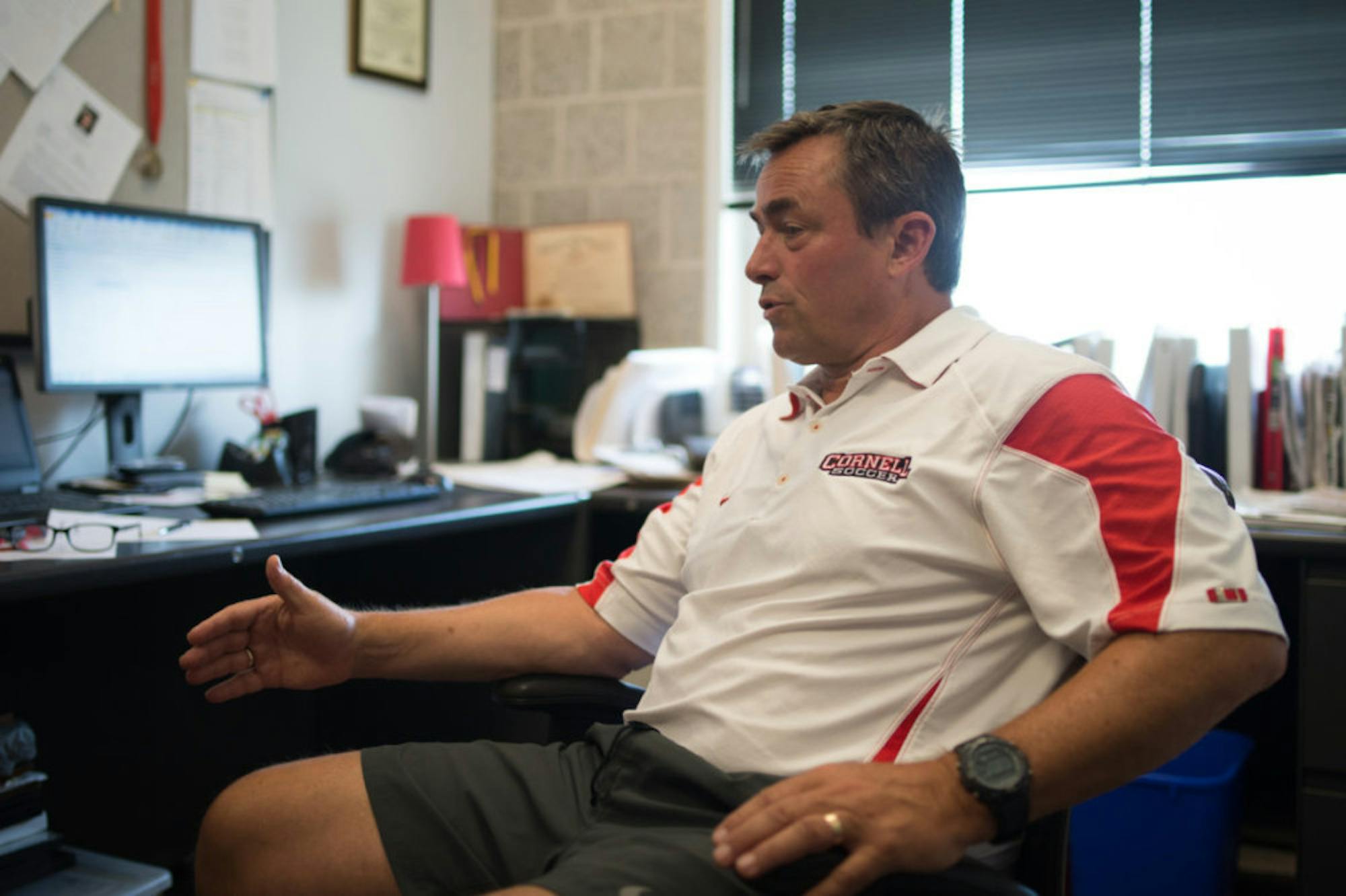 Hornibrook joins his wife as a head coach at the University. Donna currently serves as the field hockey coach and is the winningnest in program history.