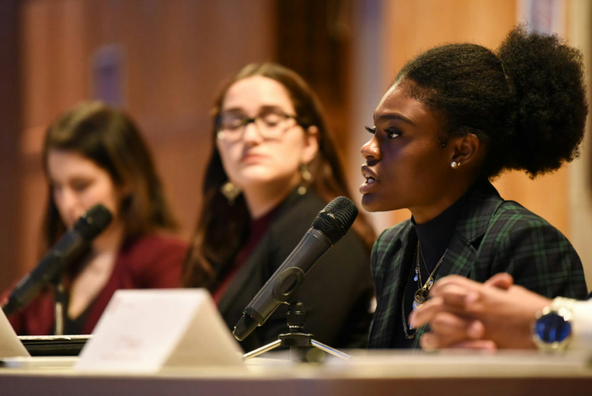 Latoya Francis '22 is the only freshman candidate this year, but she argued that her class standing shouldn't discount her.