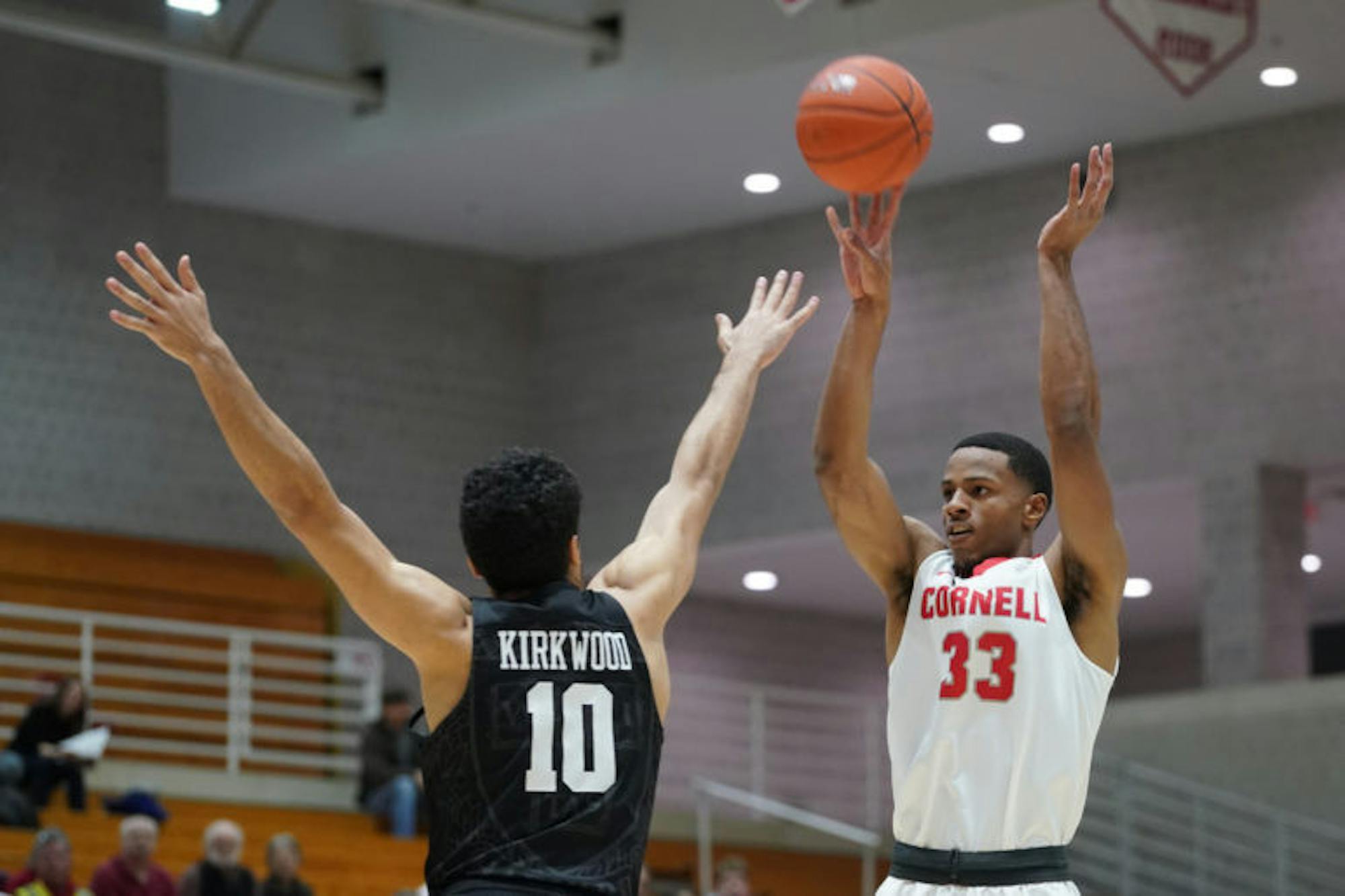 On Friday, Cornell completed its first season sweep of Harvard since the 2009-10 season with a 72-59 victory. (Ben Parker / Sun Assistant Photography Editor)