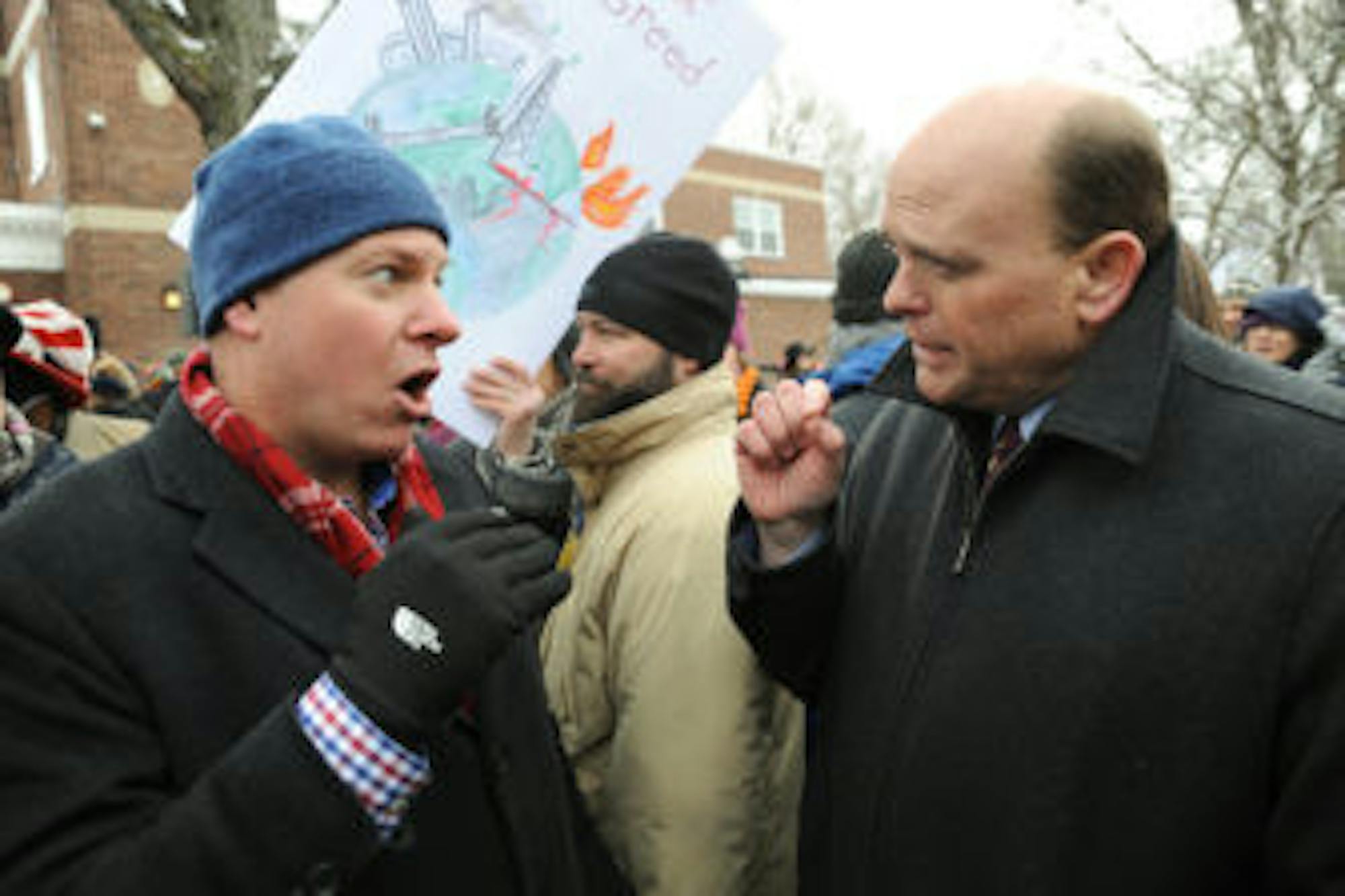 Rep. Tom Reed (R-NY-23) town hall meeting at the Southside Community Center on Plain Street, March 11th, 2017. (Cameron Pollack / Sun Photography Editor)