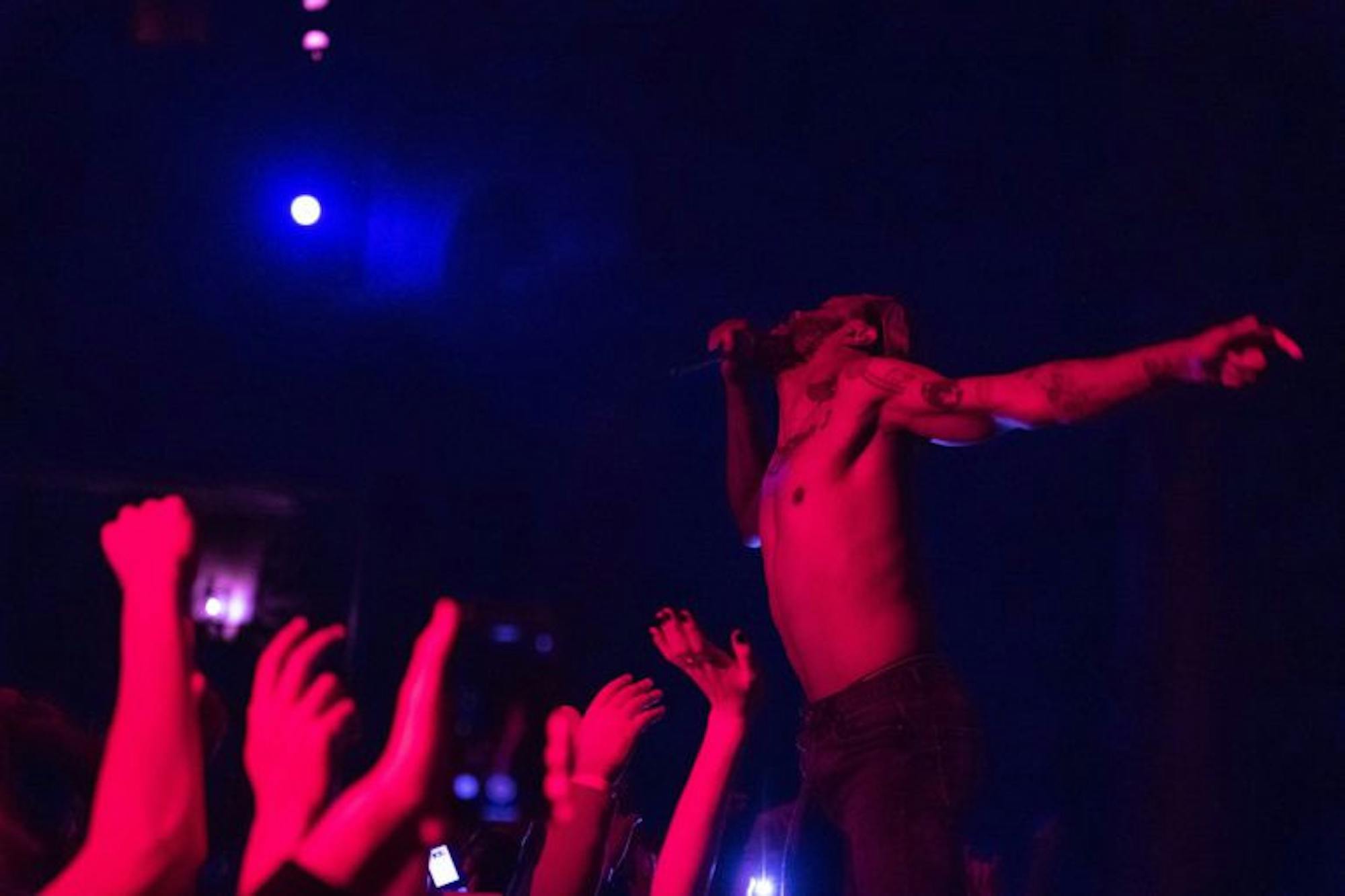 Jpegmafia opens for Vince Staples at the State Theatre of Ithaca on March 1, 2019.