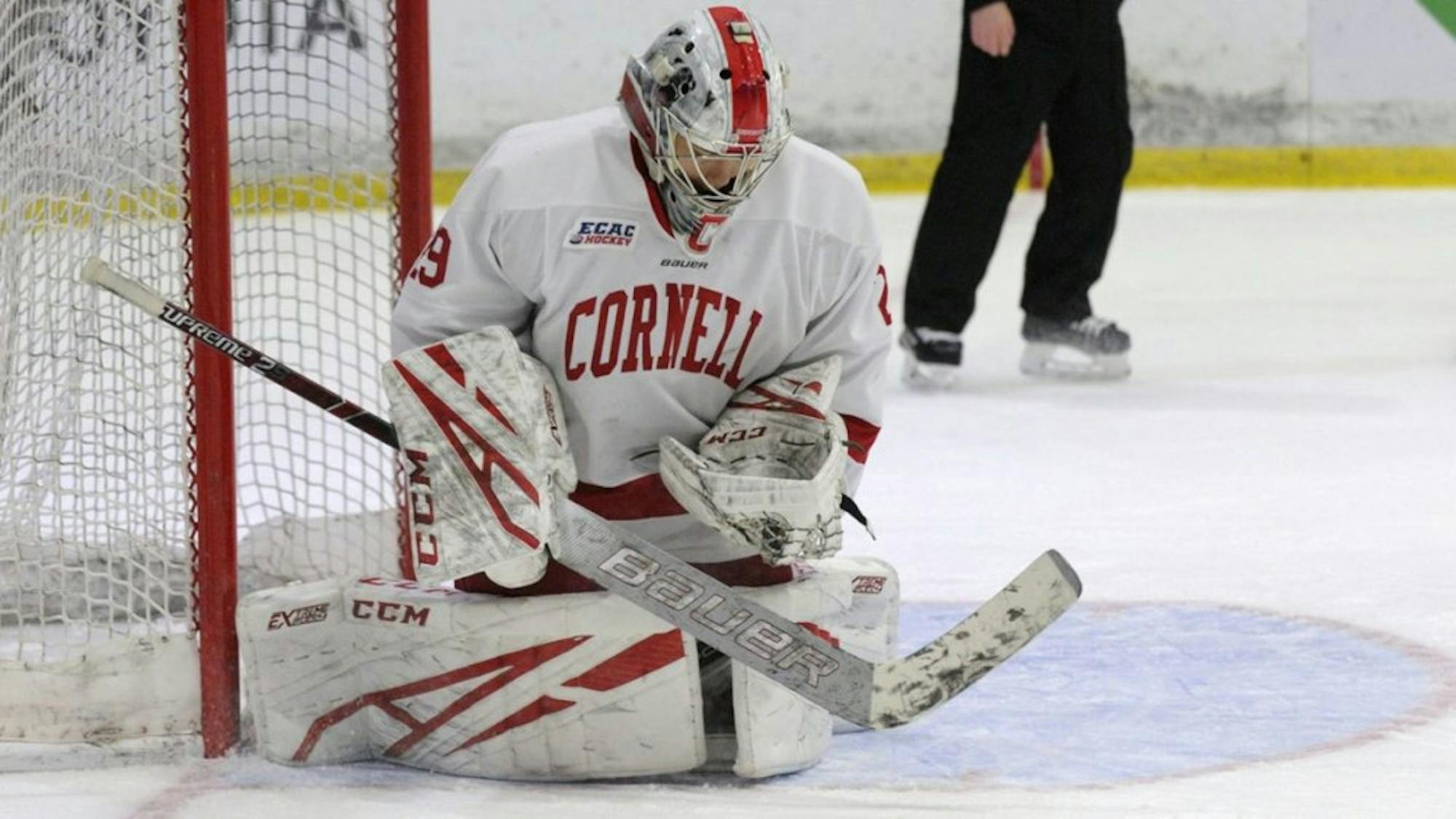 Lindsay Browning leads the nation's goaltenders in three major categories over the entire season.