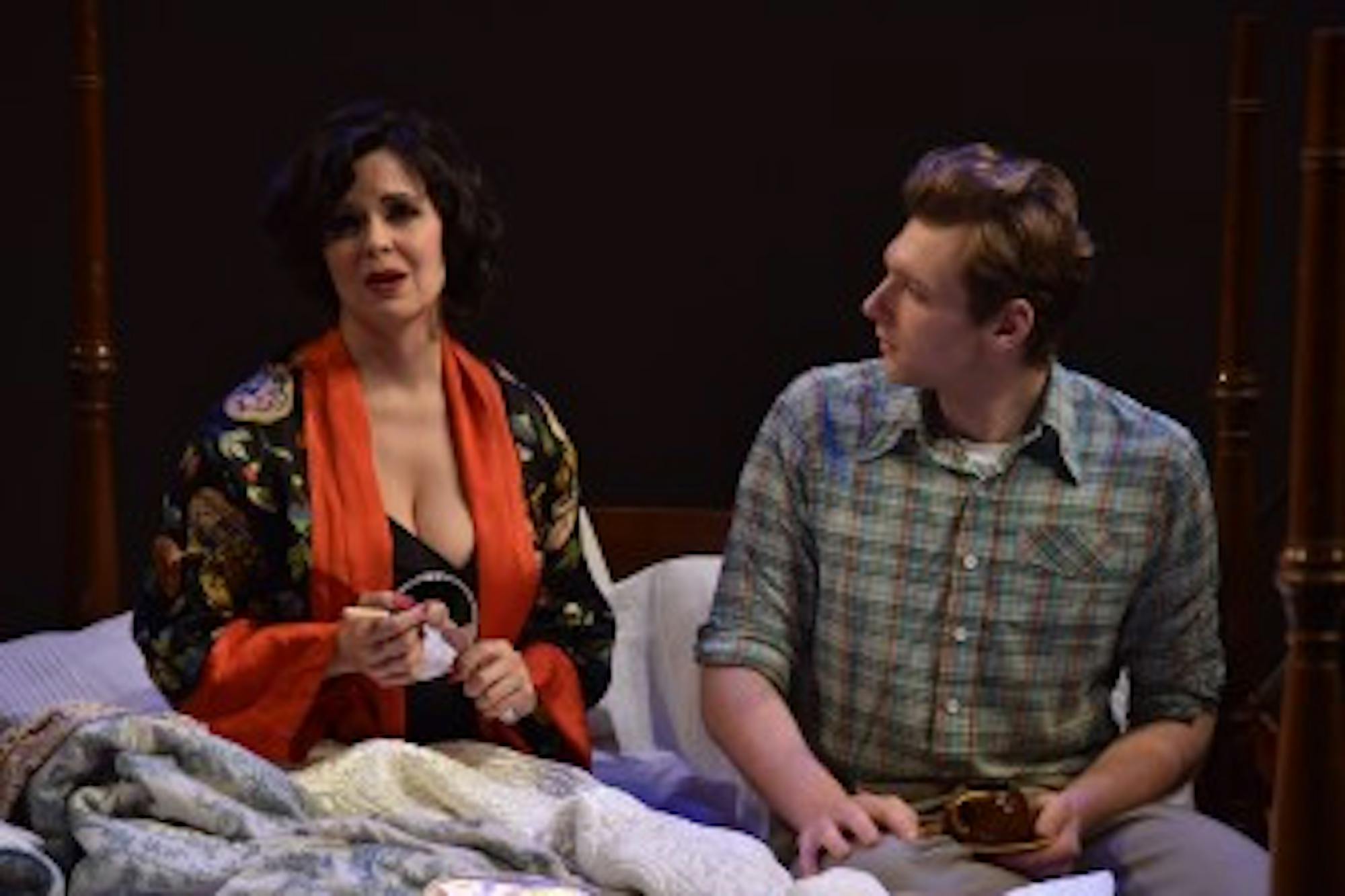 Dawn Pierce and Garrett Obrycki