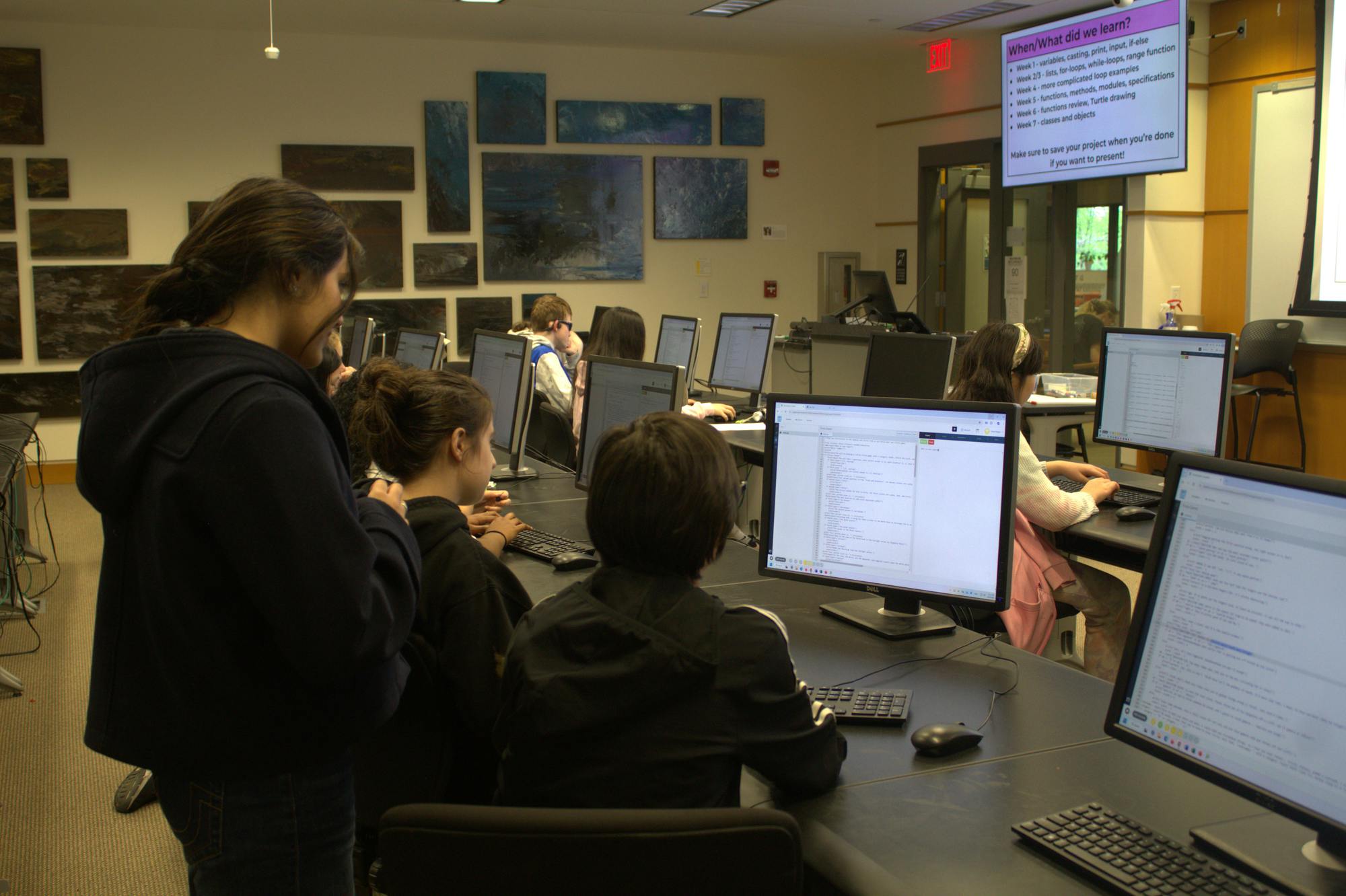 WICC Hosting Girls Who Code