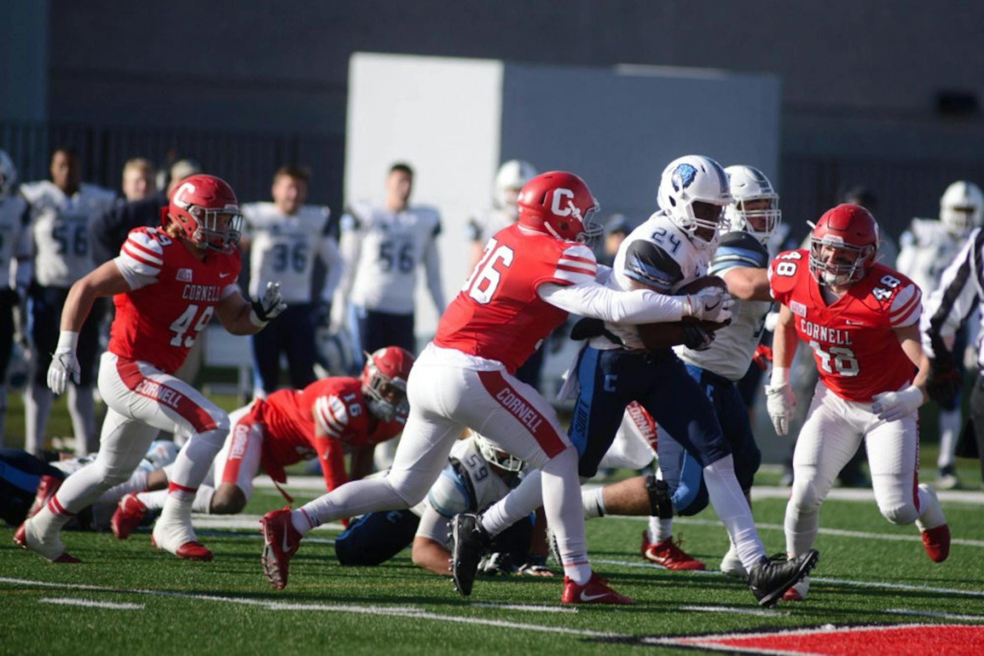 Columbia bounced back from two straight losses to remain in the hunt of an Ivy title, while Cornell is left hoping for next year.