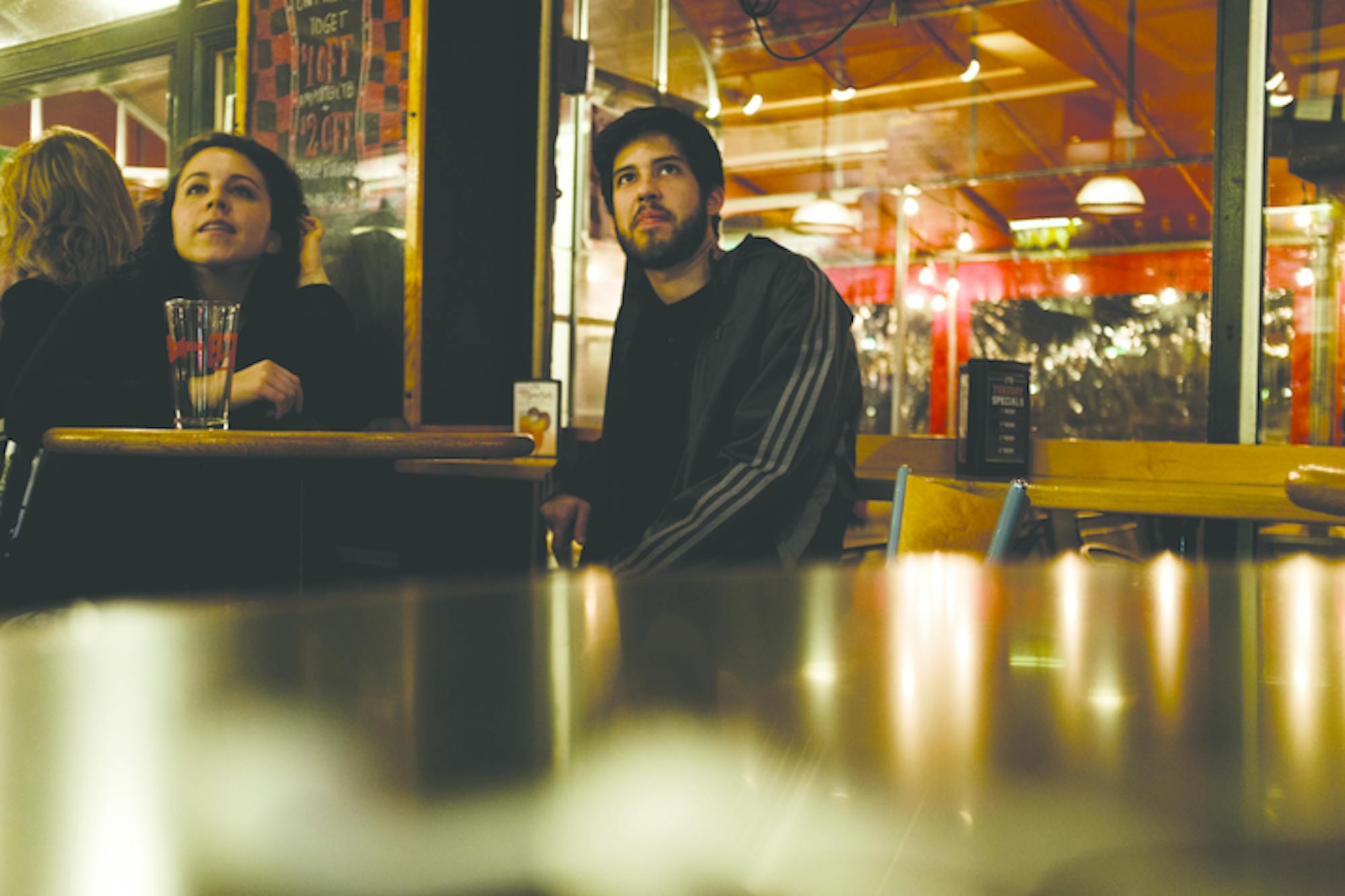 Students reacted with shock after Donald Trump won several swing states to be elected president of the United States.