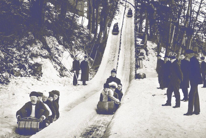 Beebe-toboggan-courtesy-of-Cornellians