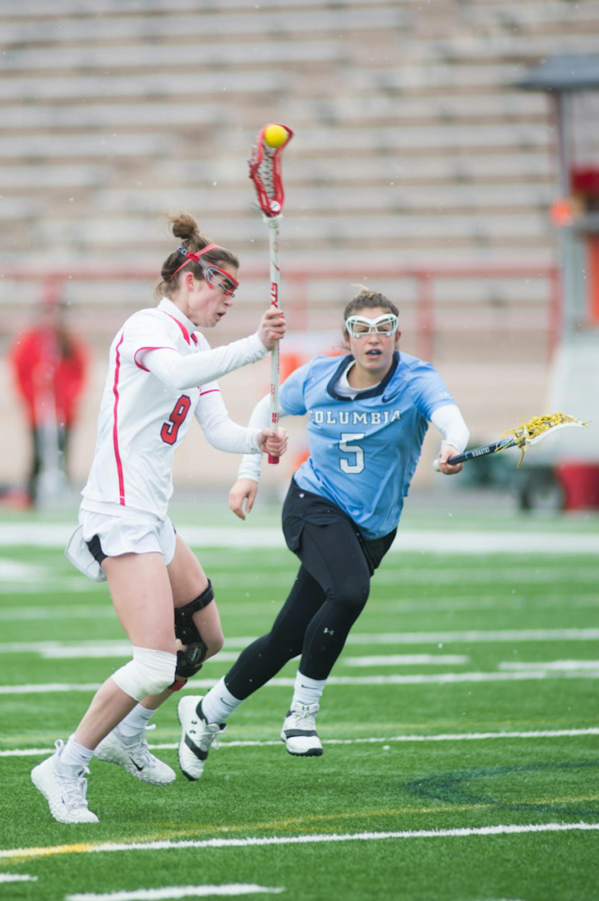 Ida Farinholt is a leader and captain of the women's lacrosse team, despite suffering two ACL tears, an injury with a less than 5 percent chance of reoccurring.