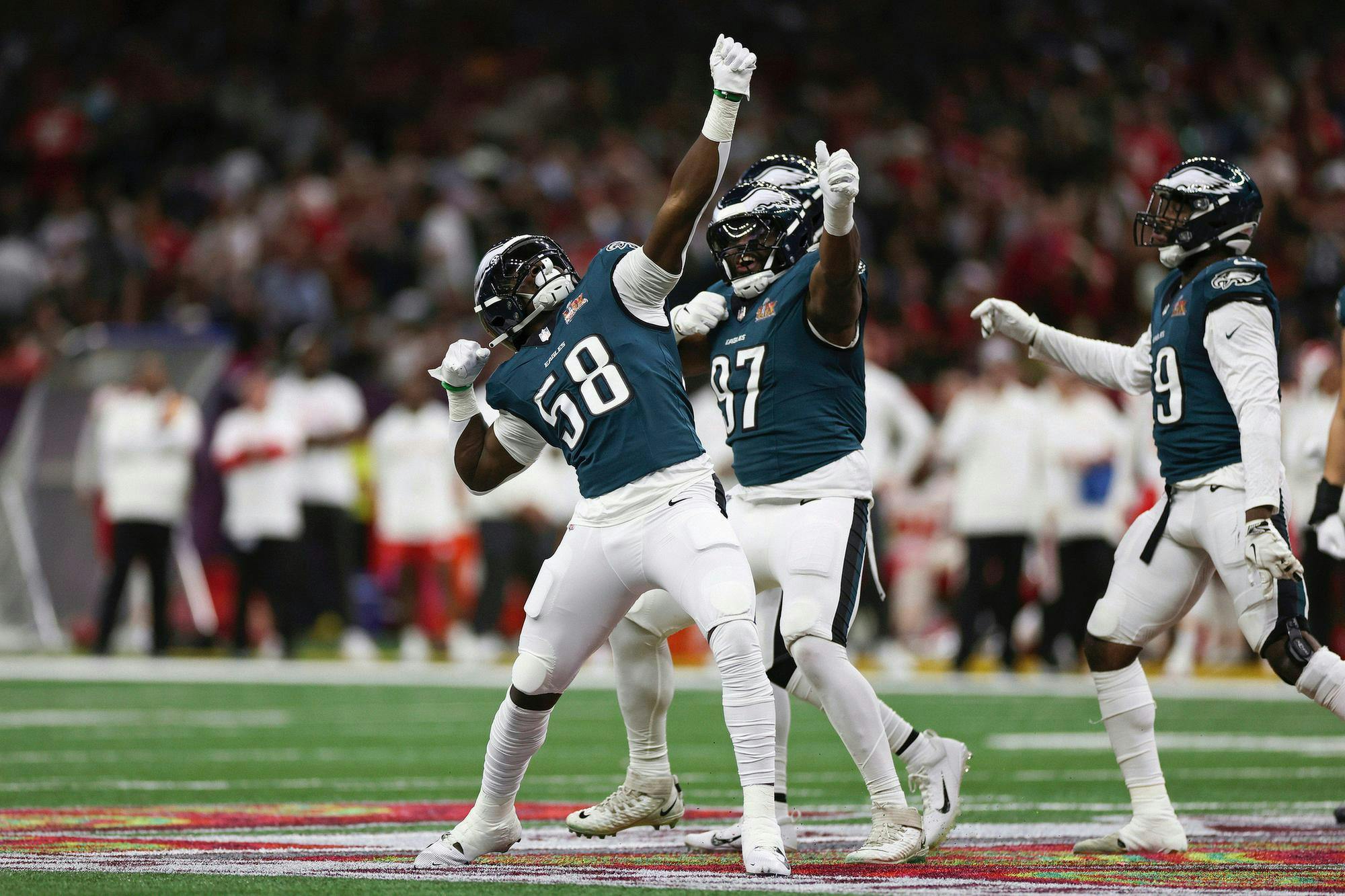 Chiefs Eagles Super Bowl LIX
