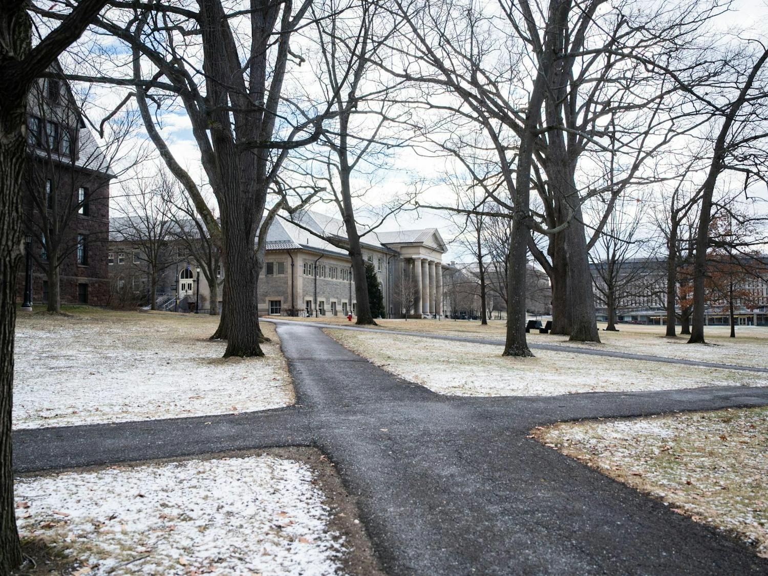Arts Quad Overlooking Temple of Zeus