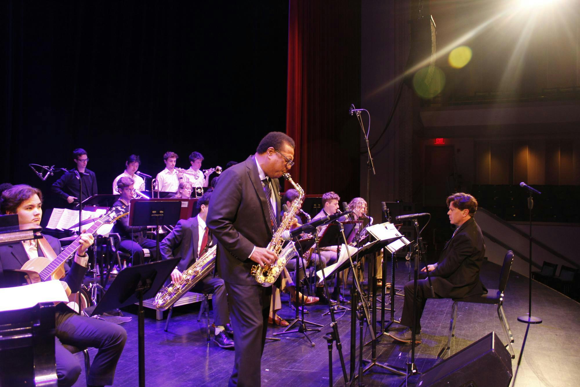 Vincent Herring: Cornell Jazz Ensemble