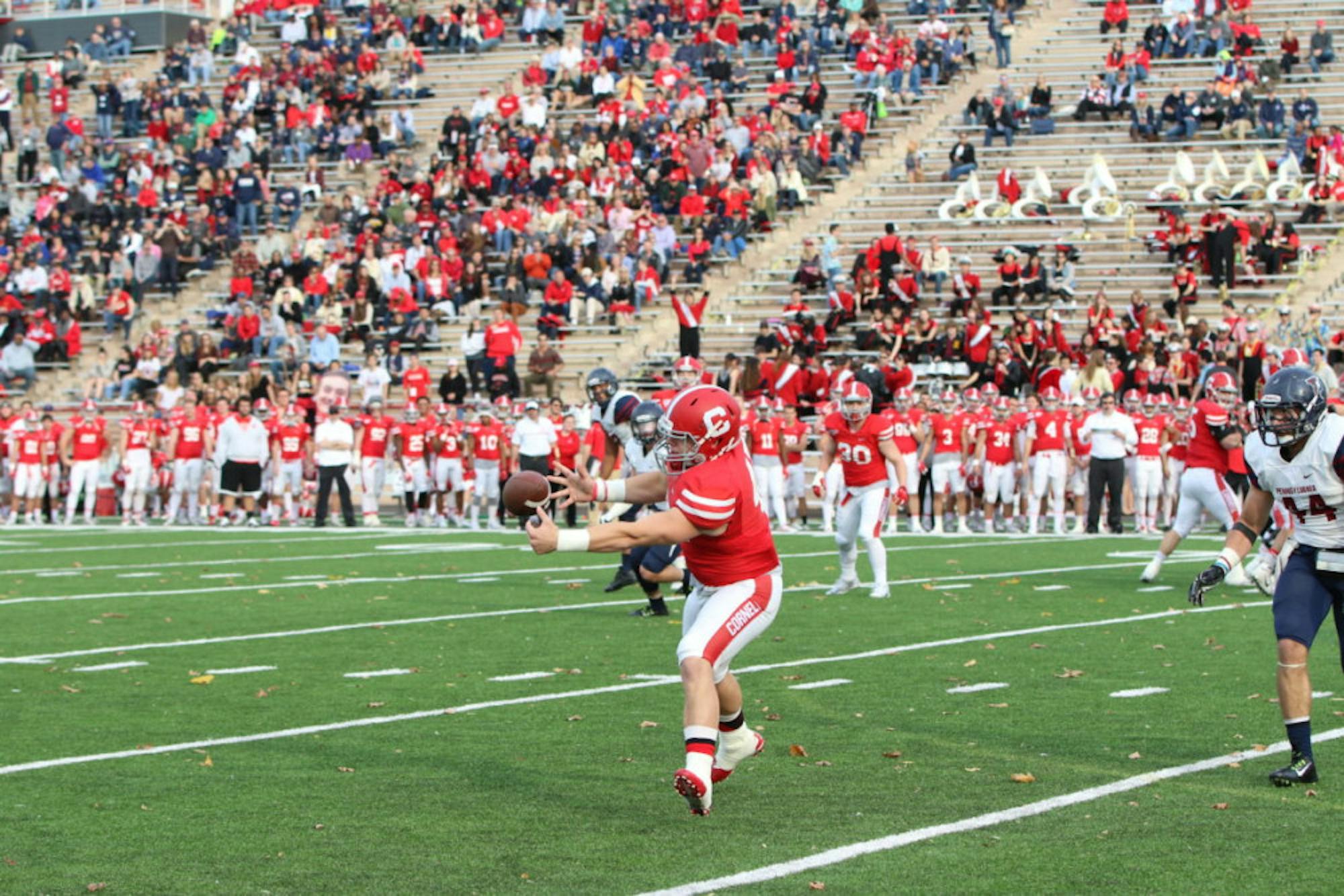 Penn topped Cornell in the season finale to earn a share of the Ivy title last season.
